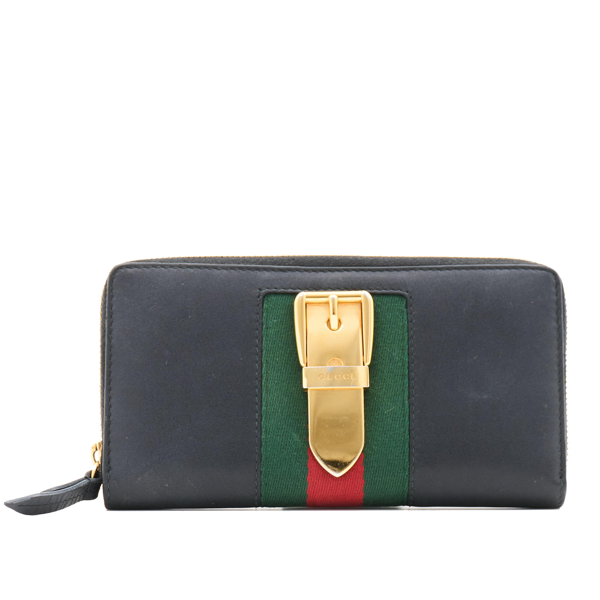 Gucci Sylvie Black Long Wallet