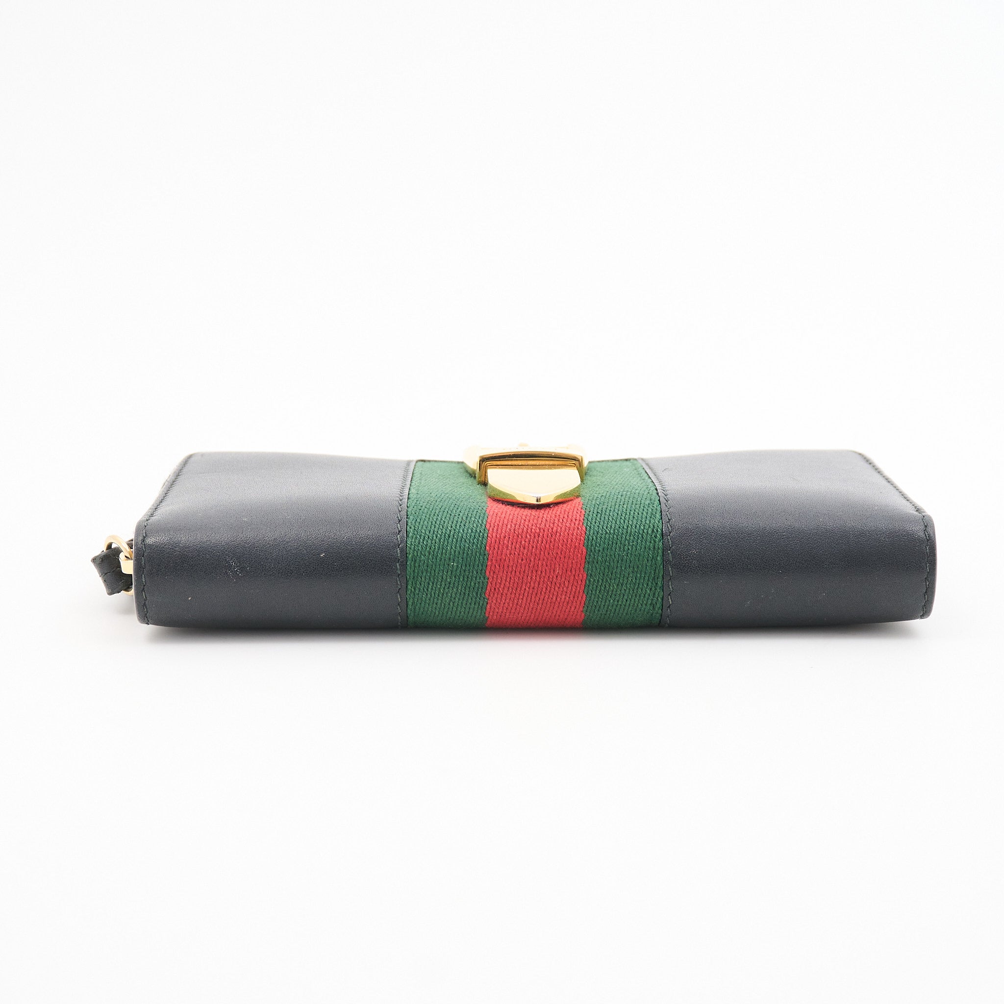 Gucci Sylvie Black Long Wallet
