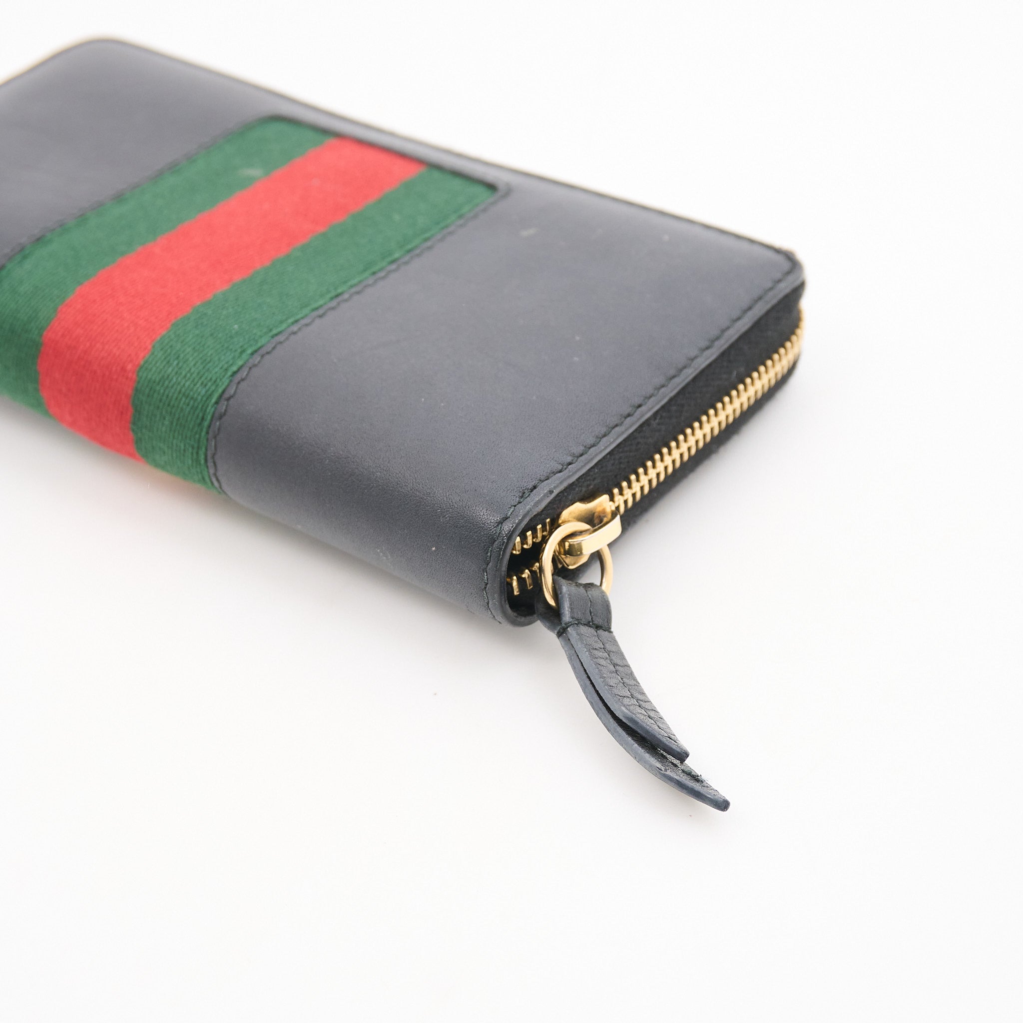 Gucci Sylvie Black Long Wallet