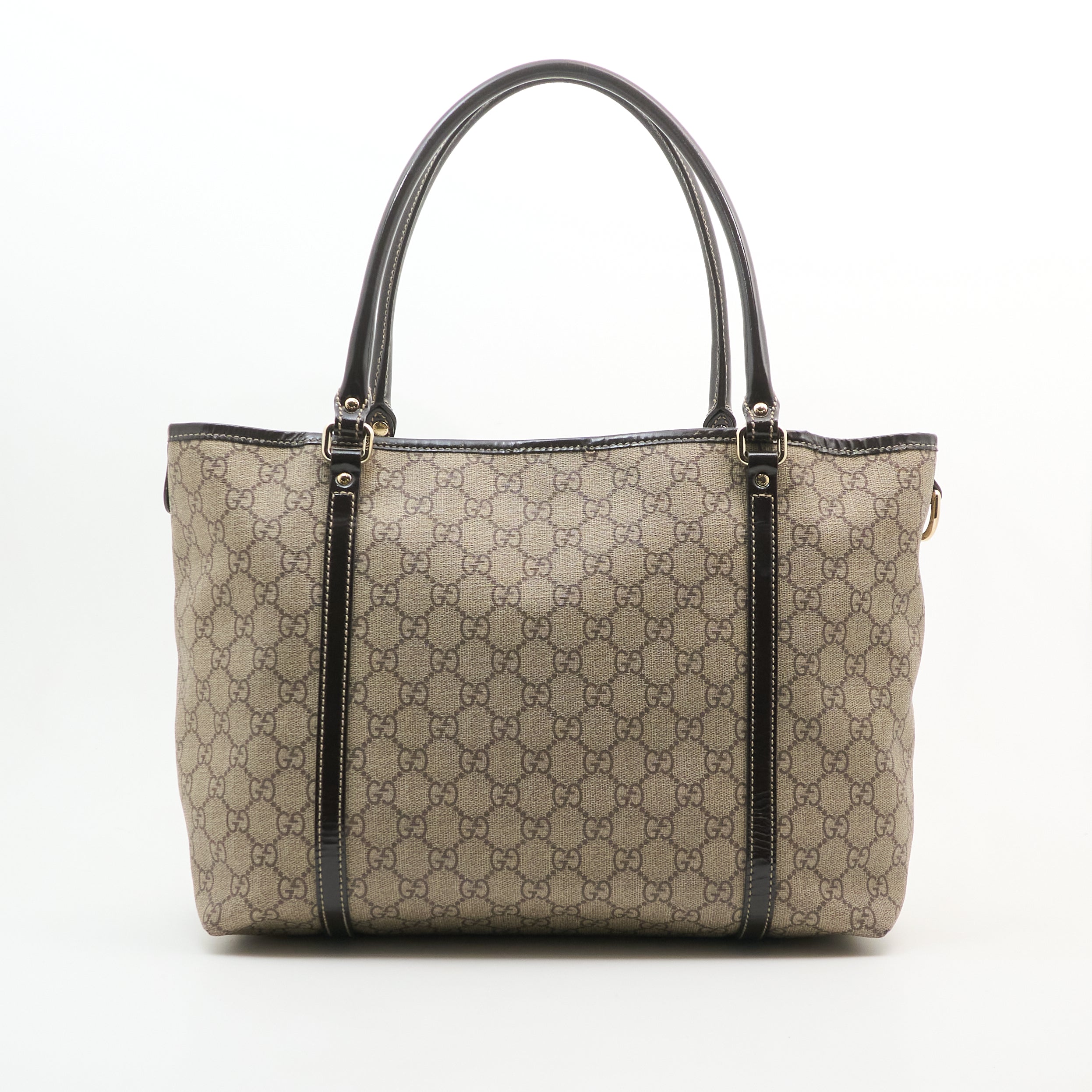 Gucci GG Supreme Tattoo Heart Tote