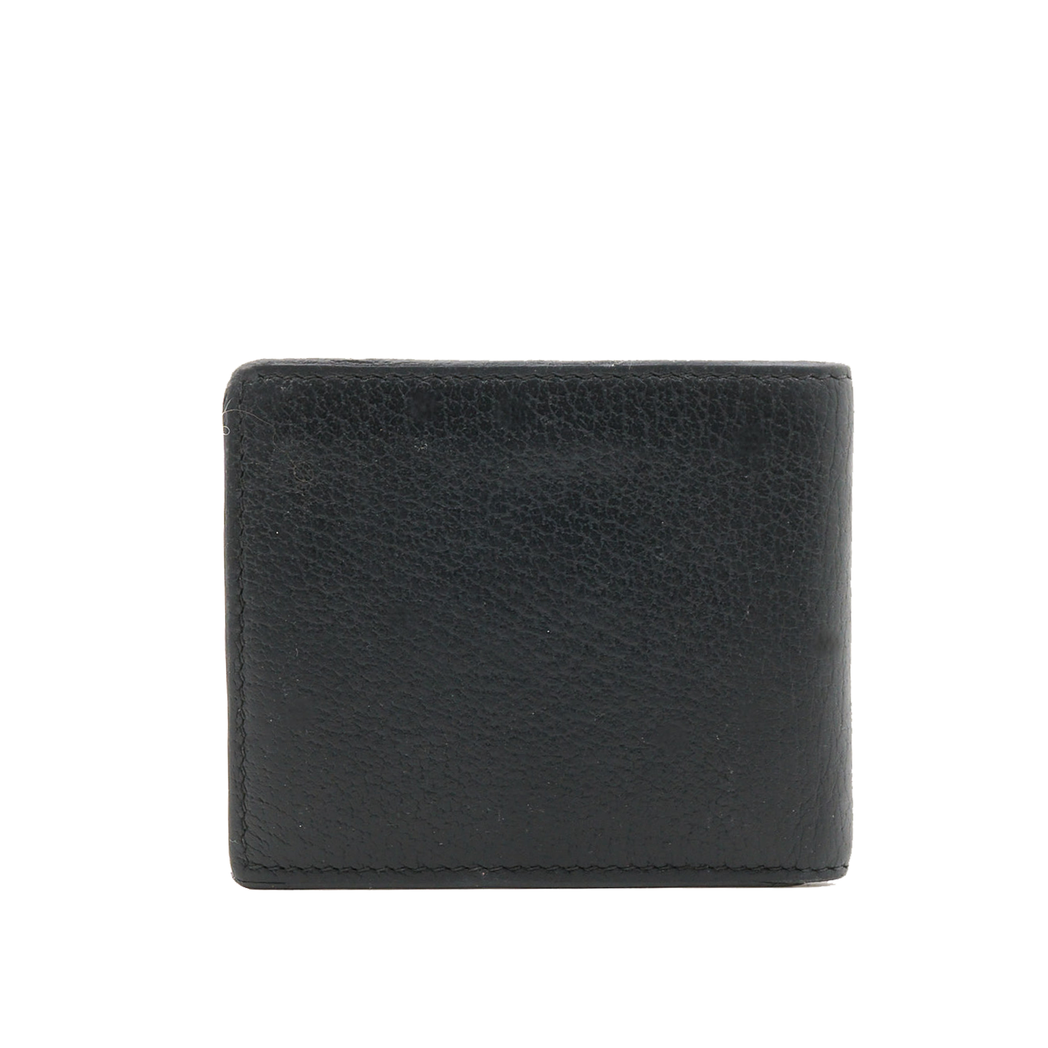 Gucci Black Leather Bee Wallet
