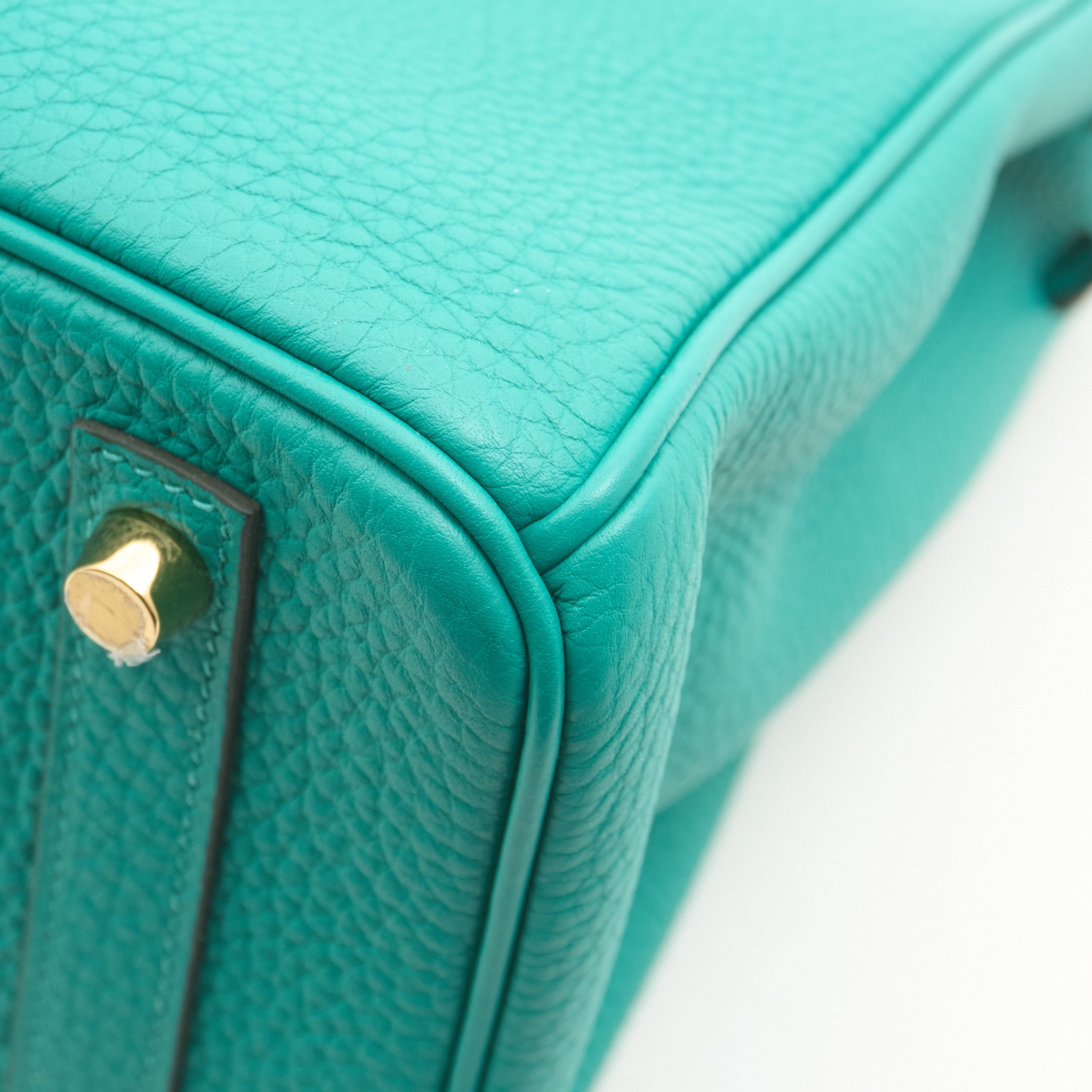 Hermes Birkin 30 Vert Verone Togo GHW Stamp D (2019)