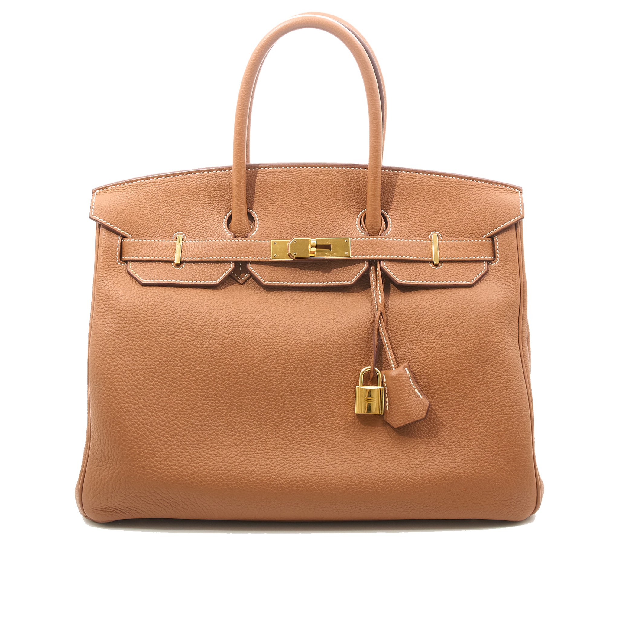 Hermes Birkin 35 Gold Togo GHW Stamp X (2016)