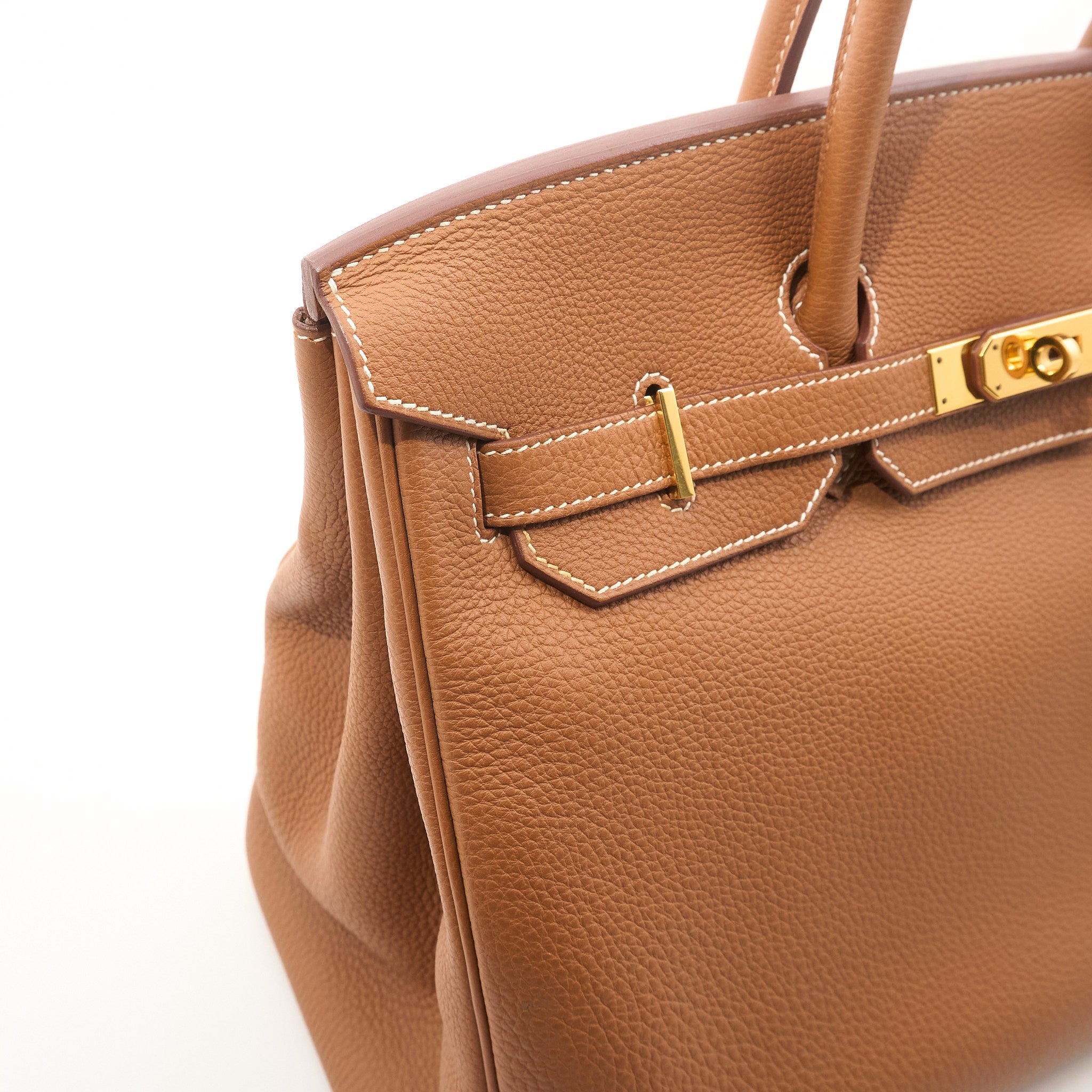 Hermes Birkin 35 Gold Togo GHW Stamp X (2016)