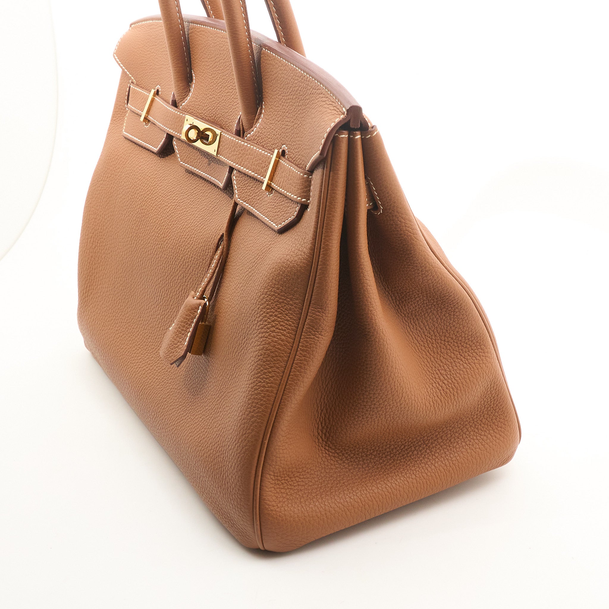 Hermes Birkin 35 Gold Togo GHW Stamp X (2016)