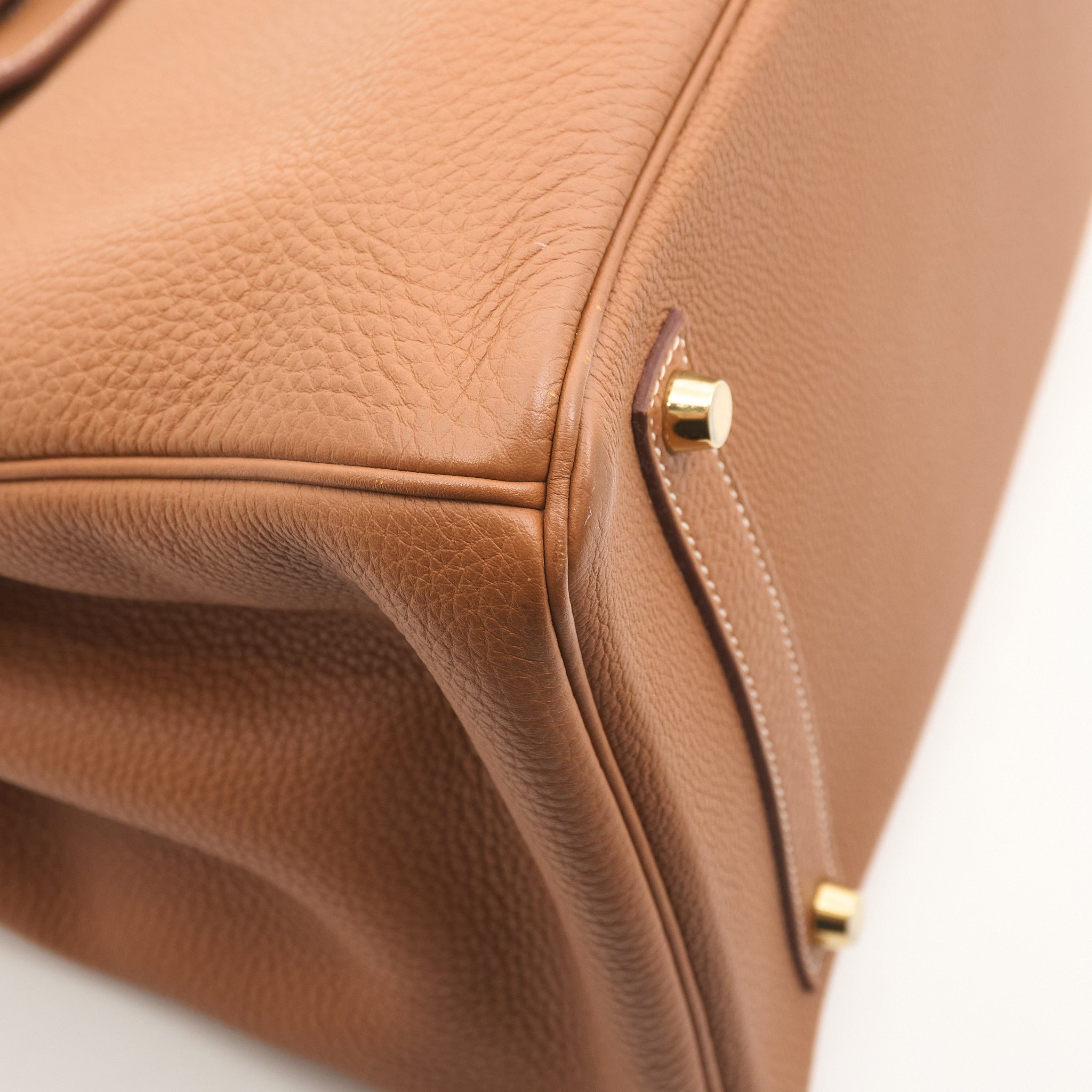 Hermes Birkin 35 Gold Togo GHW Stamp X (2016)