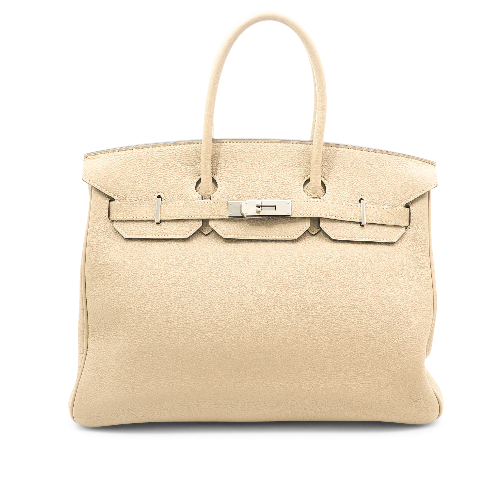 Hermes Birkin 35 Gris Touterelle Togo PHW