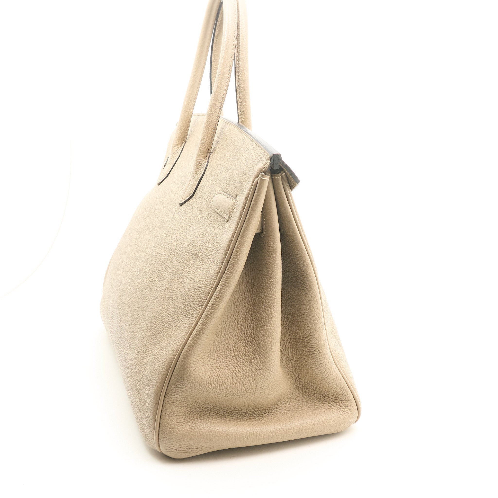 Hermes Birkin 35 Gris Touterelle Togo PHW