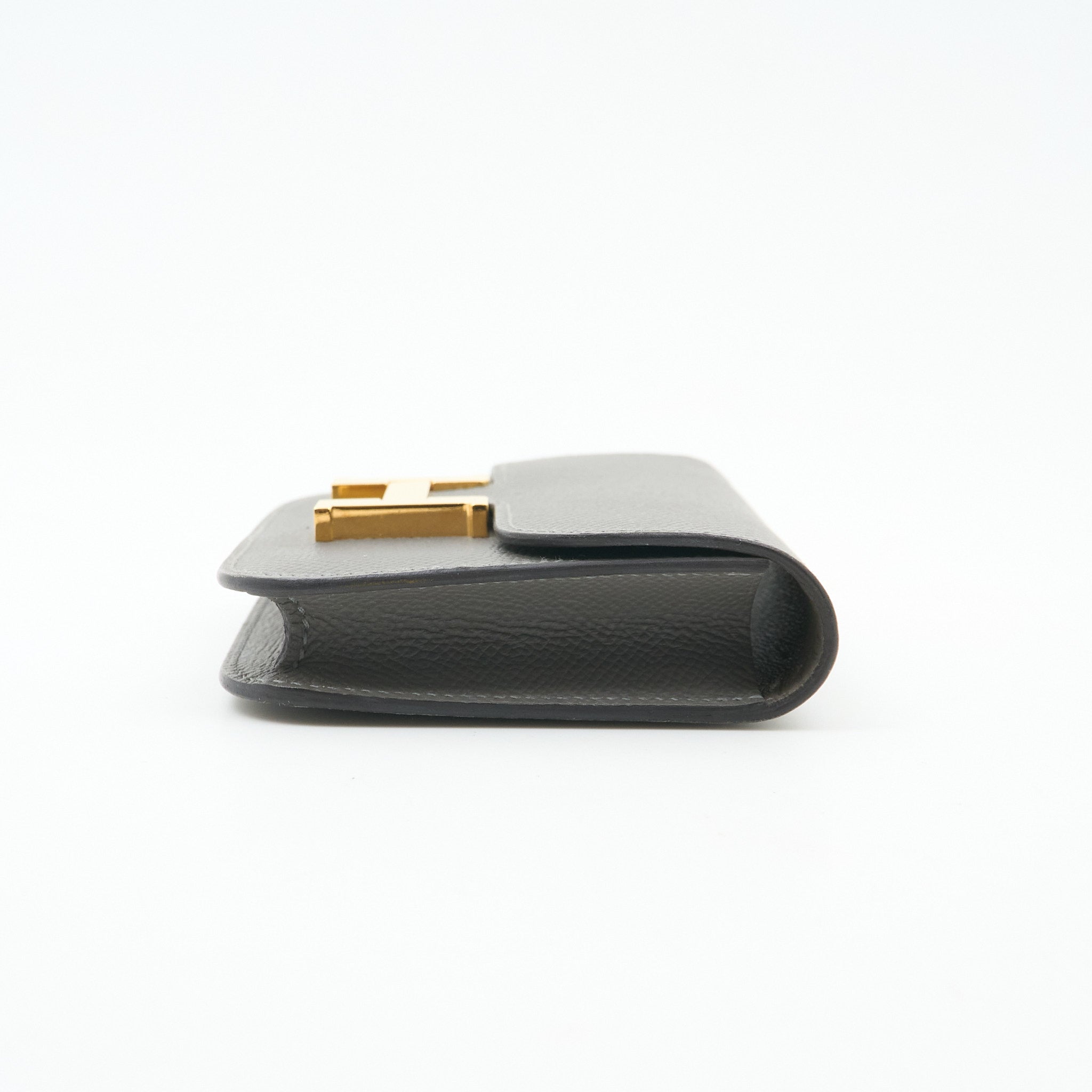 Hermes Constance Slim Wallet in Epsom GHW