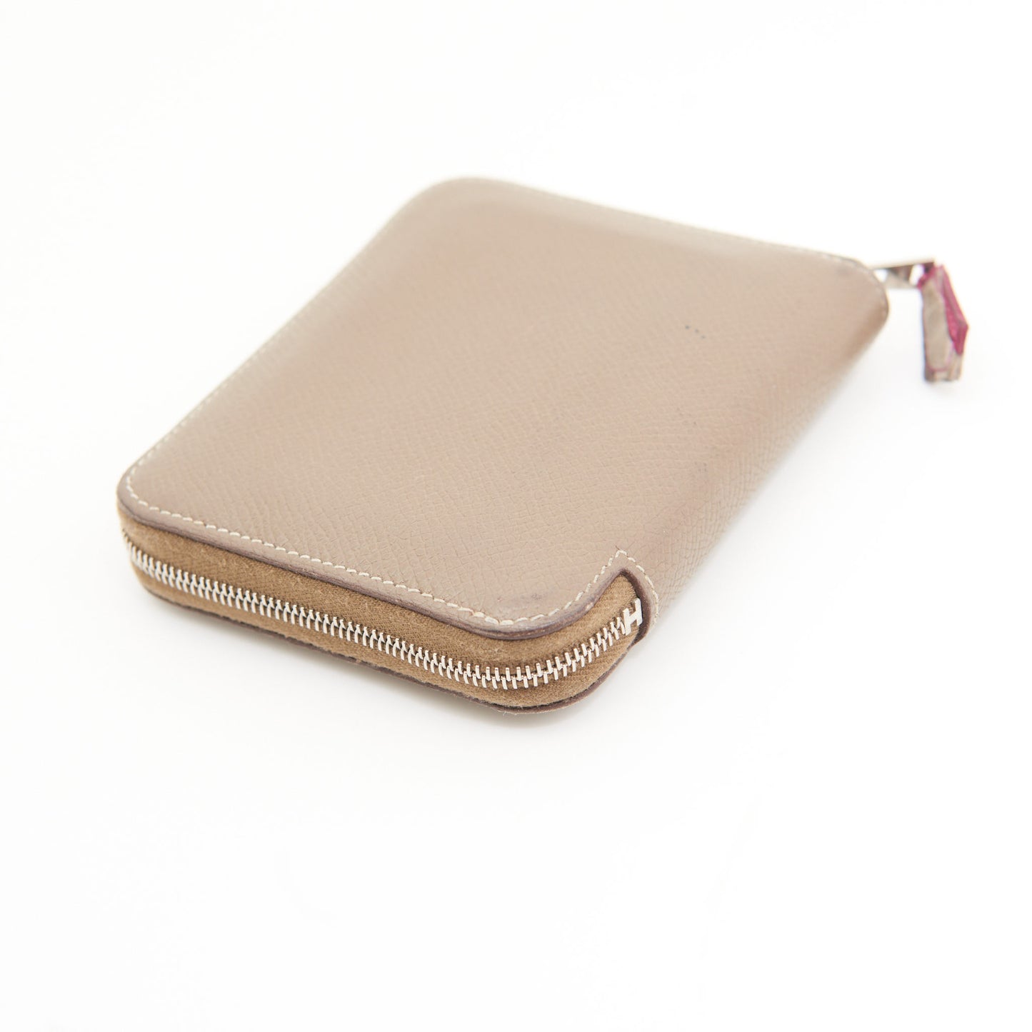 Hermes Epsom Compact Bi Fold Wallet in Brown SHW