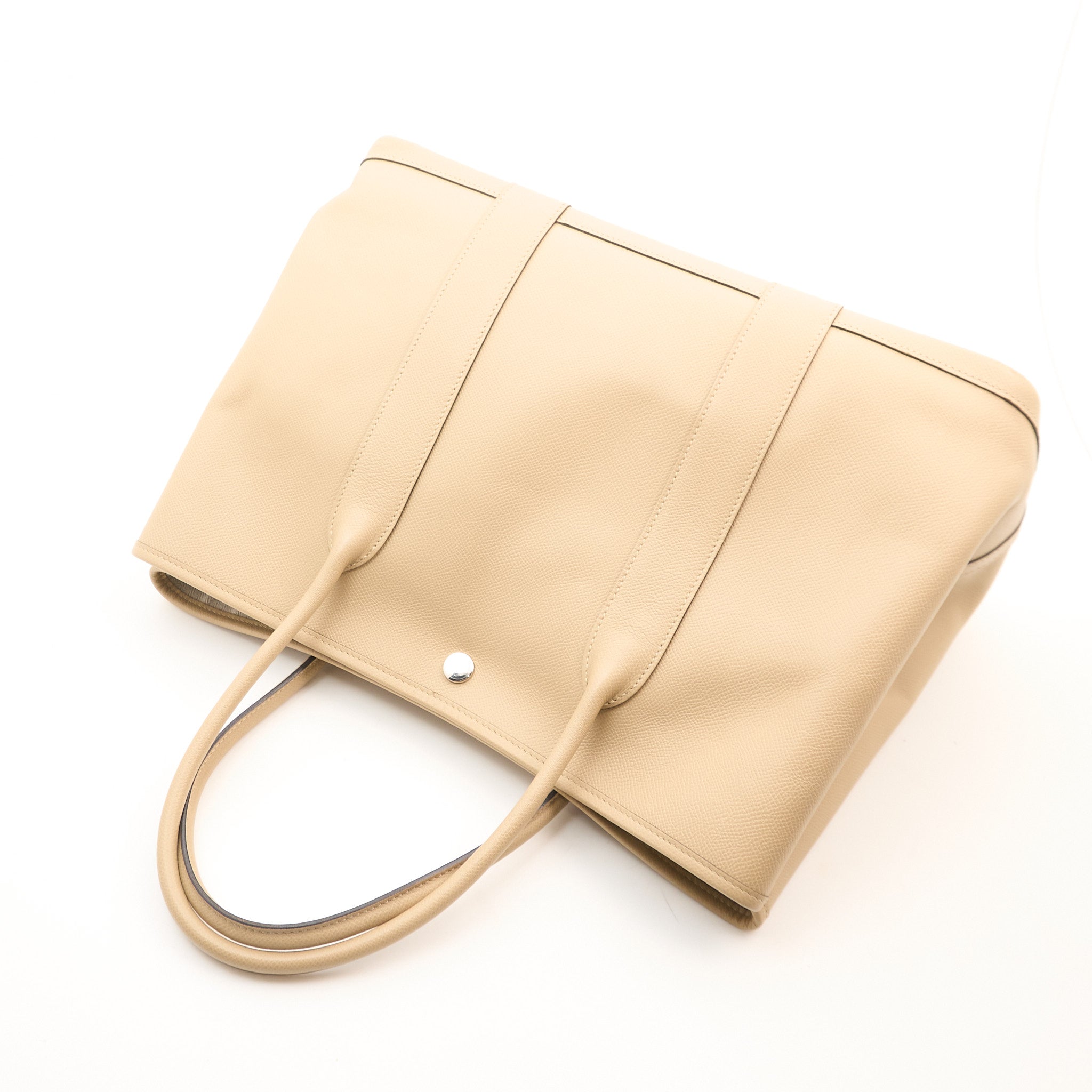 Hermes Garden Party Bag PHW Stamp C (2018)