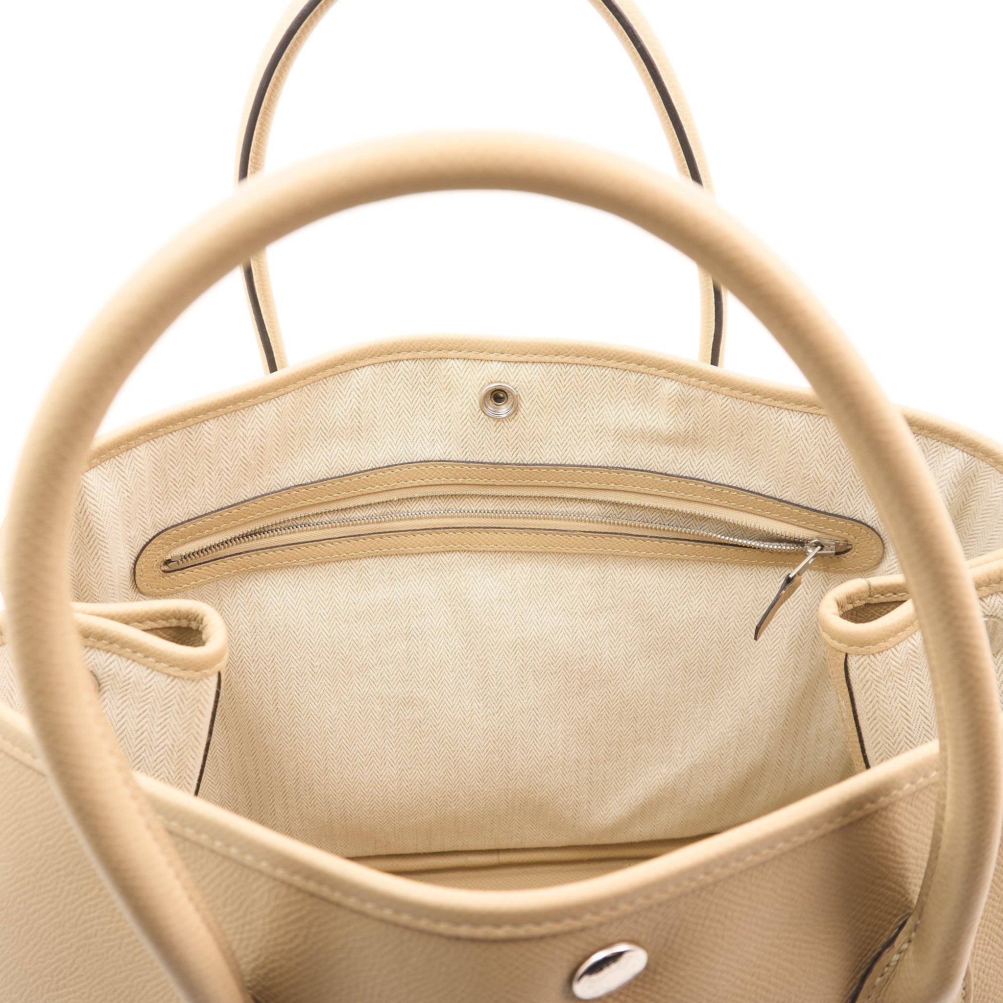 Hermes Garden Party Bag PHW Stamp C (2018)