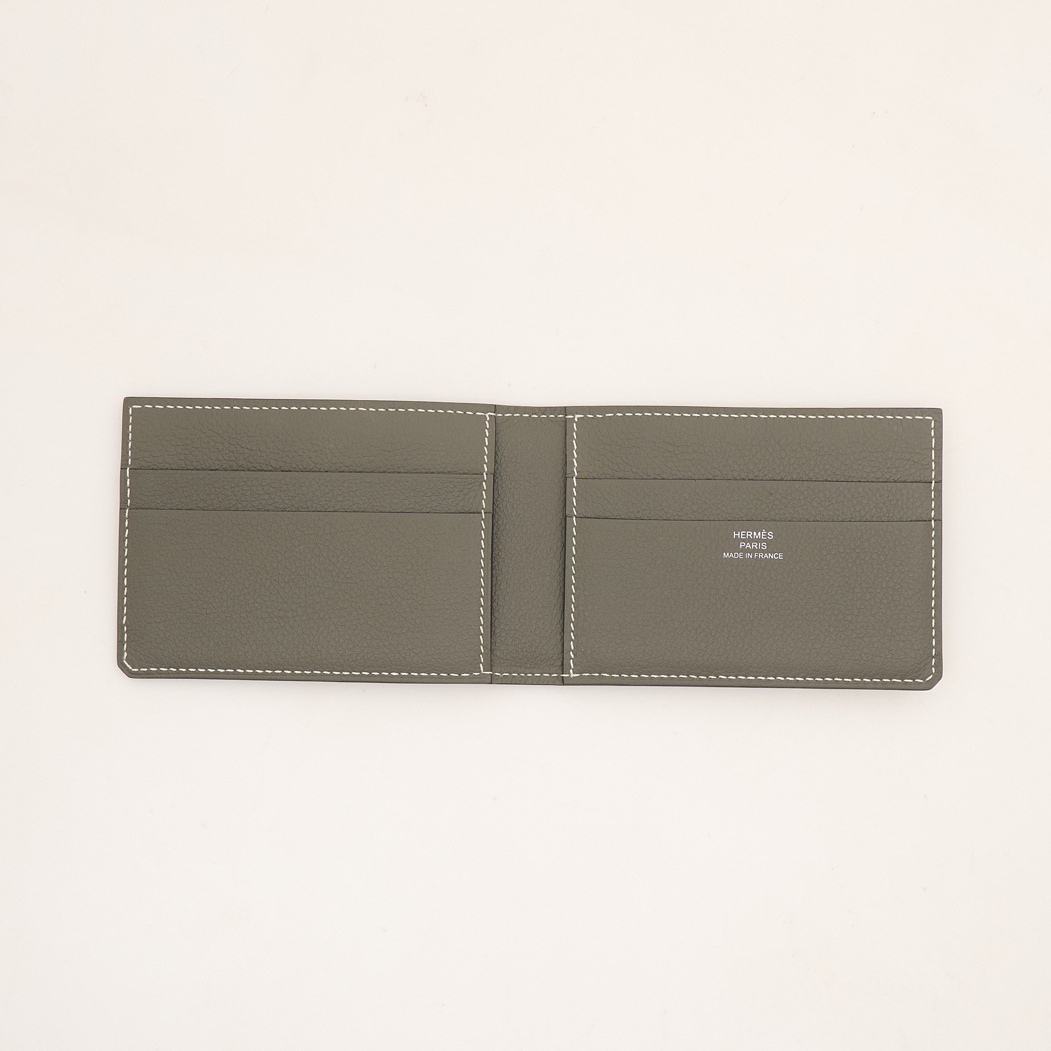 Hermes H Sellier Compact Wallet