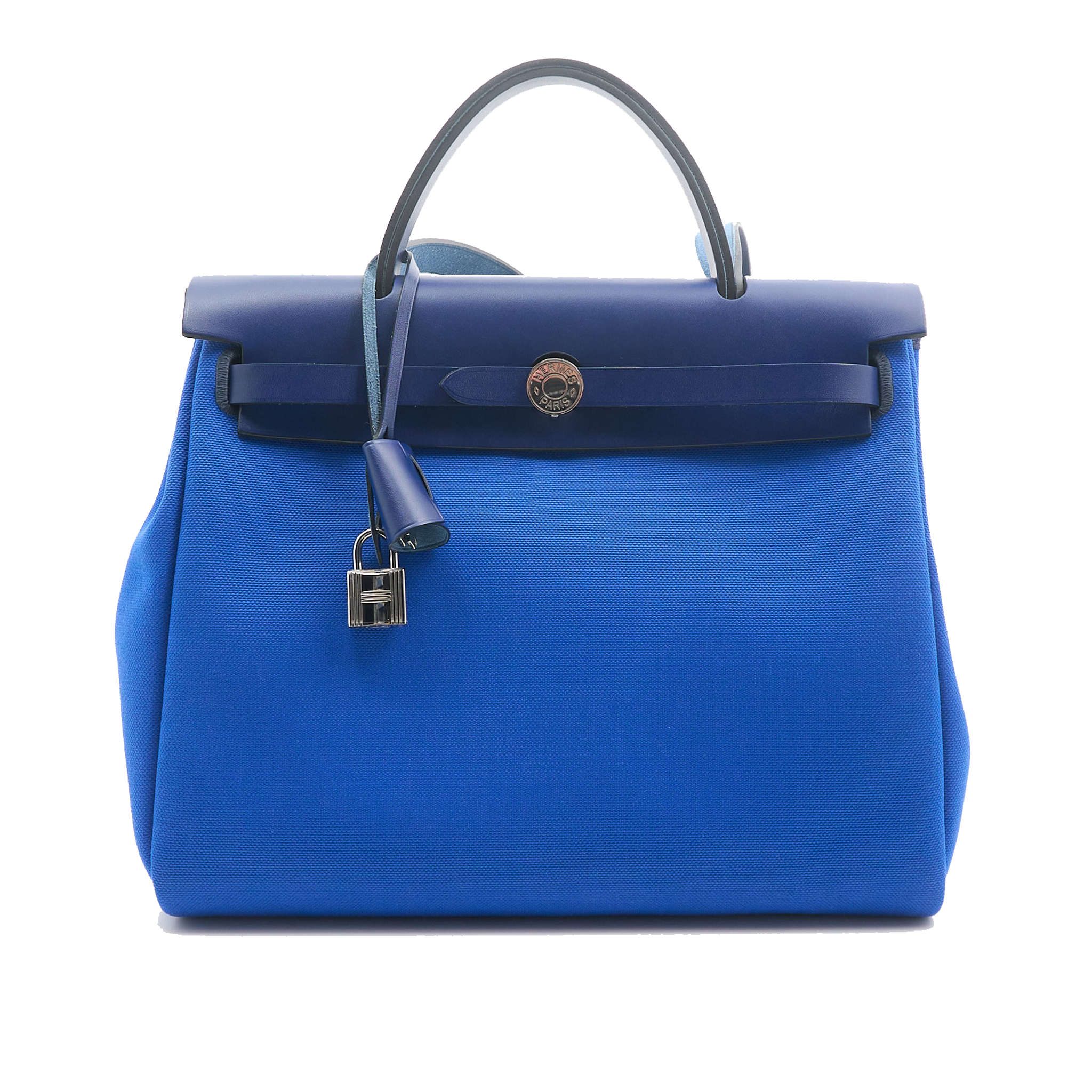 Hermes Herbag Leather and Toile 31 Shoulder Bag Stamp D (2019)