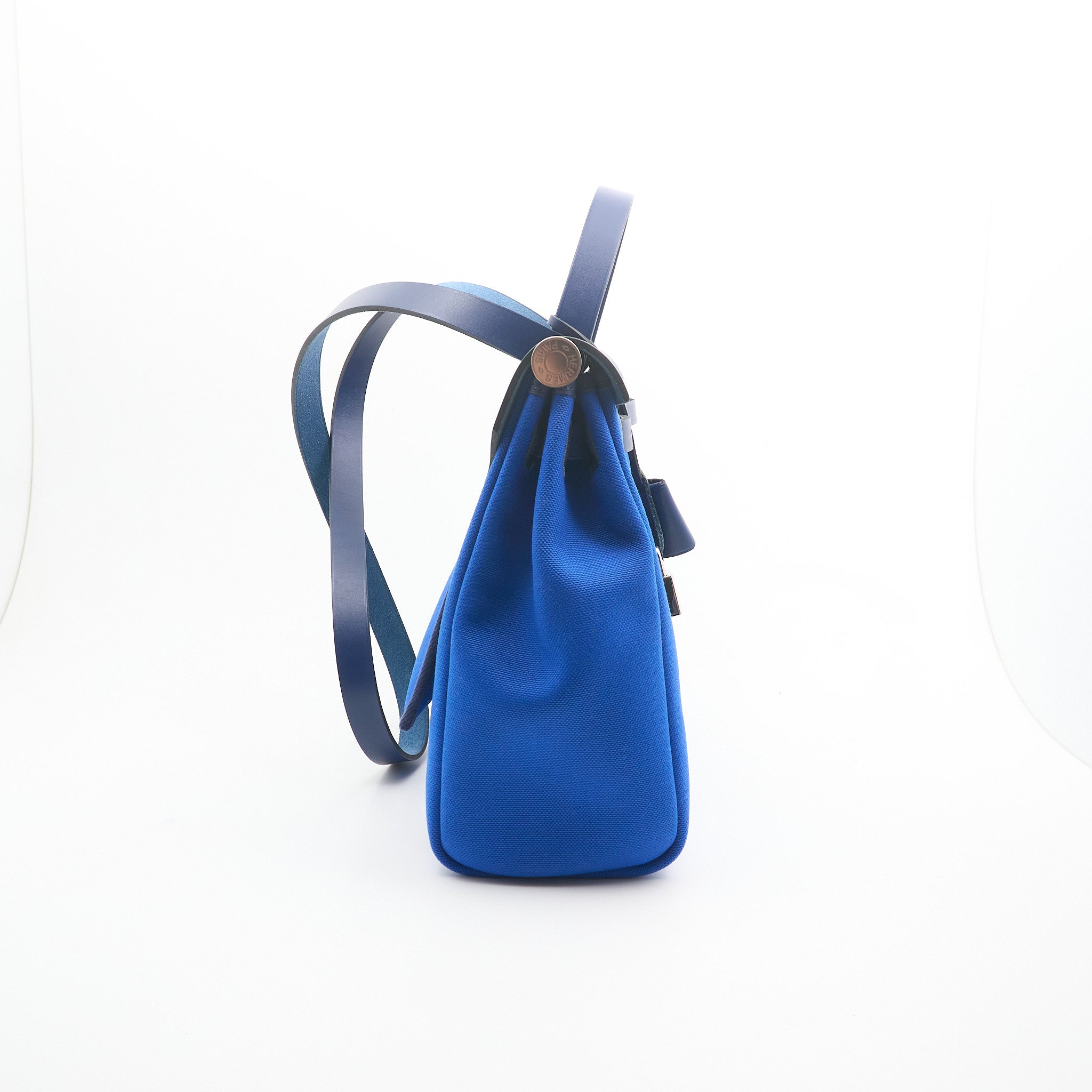 Hermes Herbag Leather and Toile 31 Shoulder Bag Stamp D (2019)