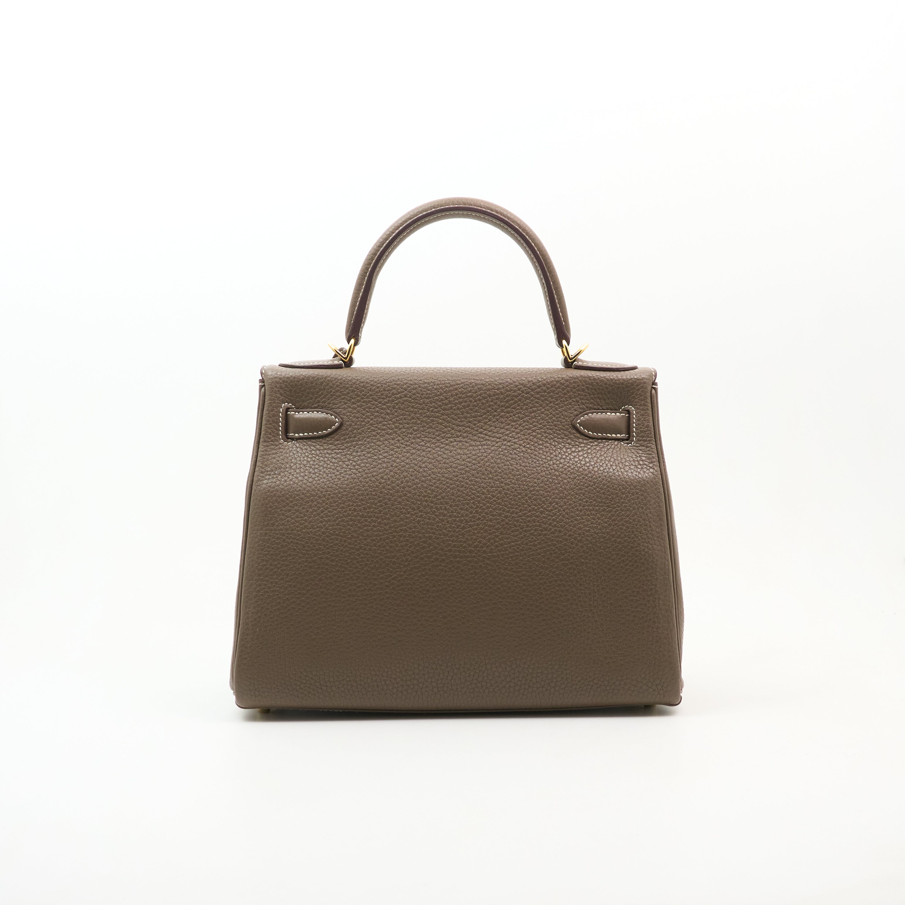 Hermes Kelly 28 Retourne Etoupe Stamp T (2015)