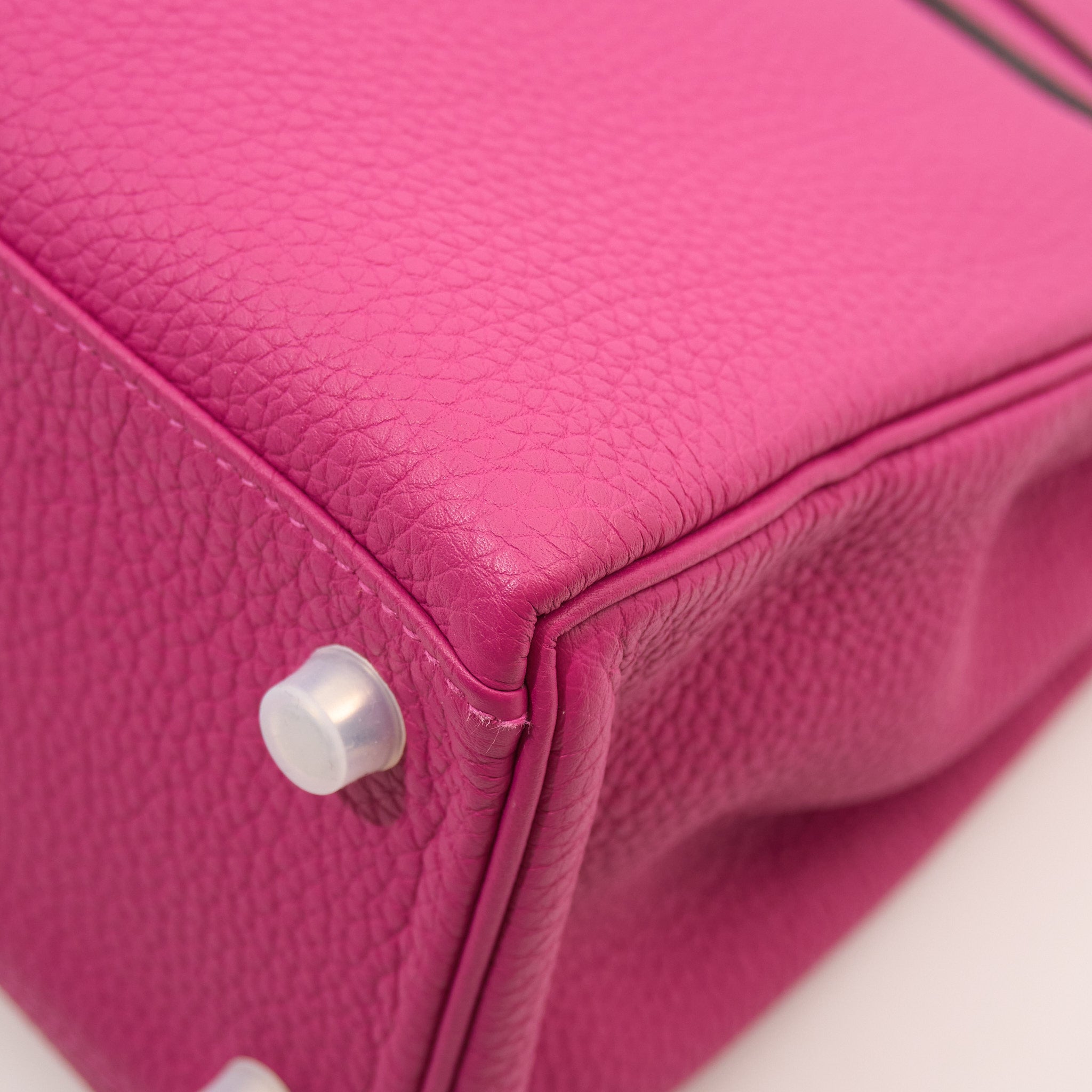 Hermès Kelly 28 Togo Rose Pourpre PHW Stamp C (2018)