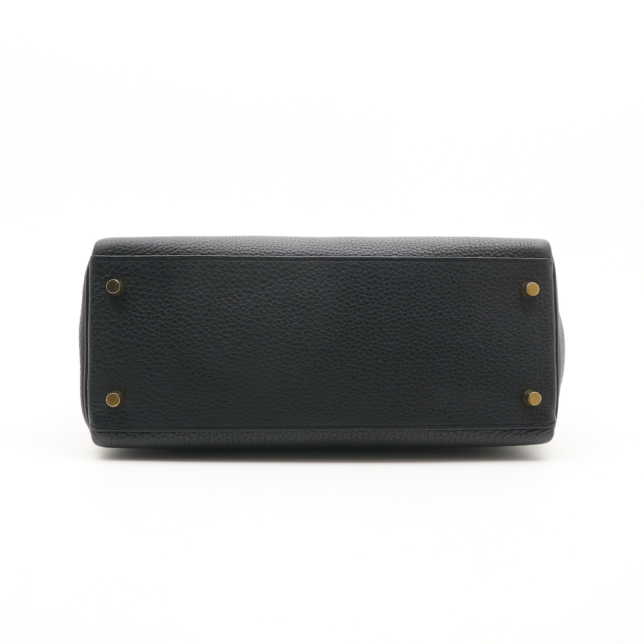 Hermes Kelly 28 Togo Noir GHW Stamp A (2017)