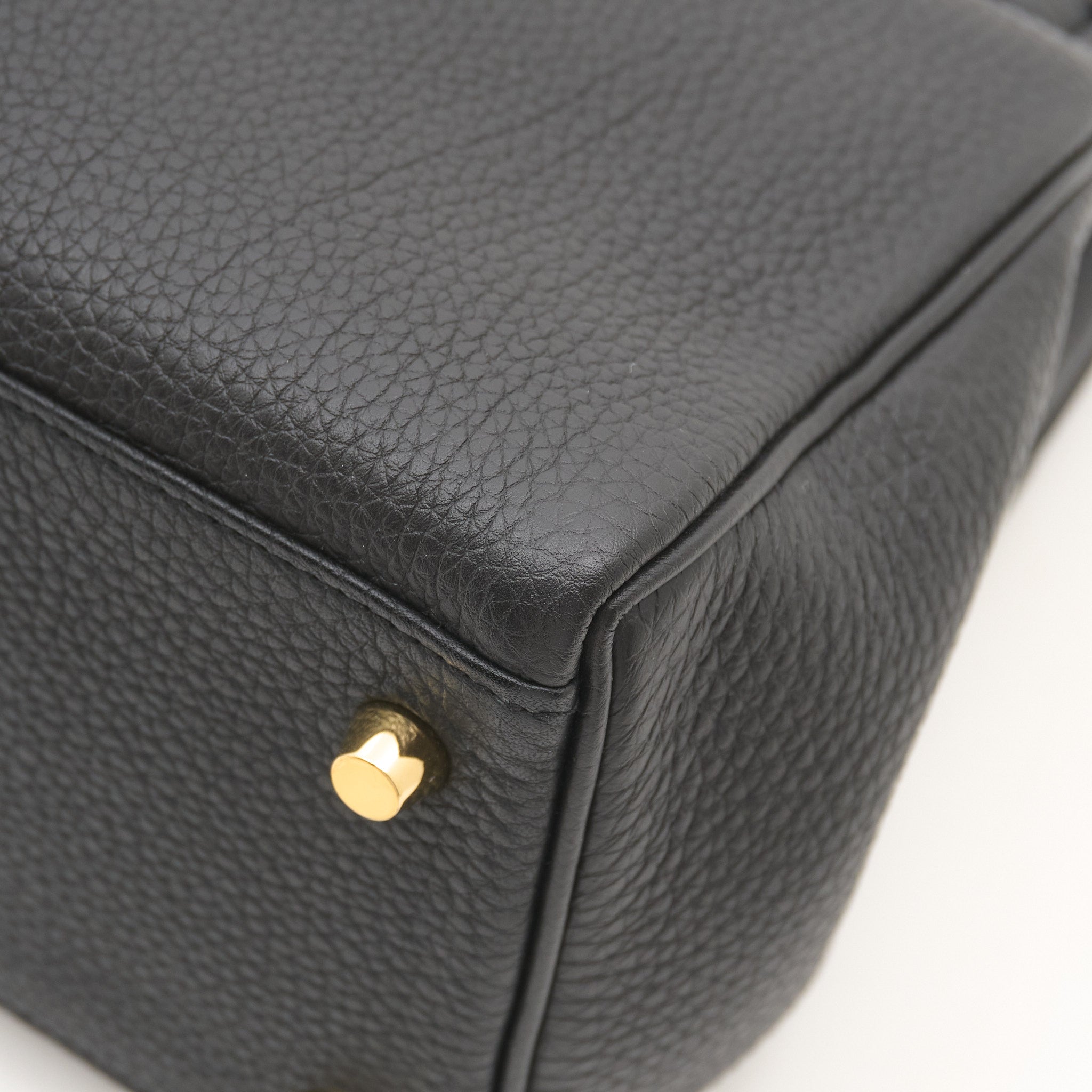 Hermes Kelly 28 Togo Noir GHW Stamp A (2017)