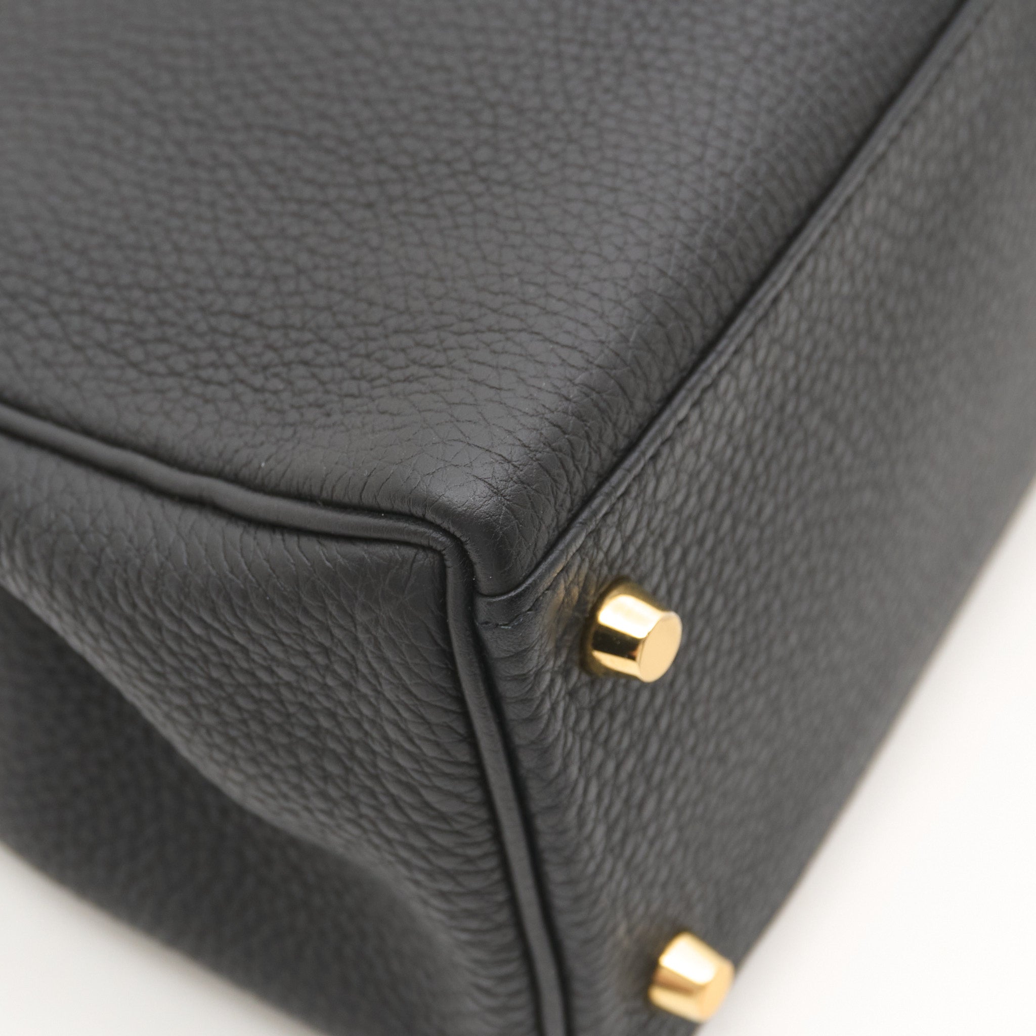 Hermes Kelly 28 Togo Noir GHW Stamp A (2017)