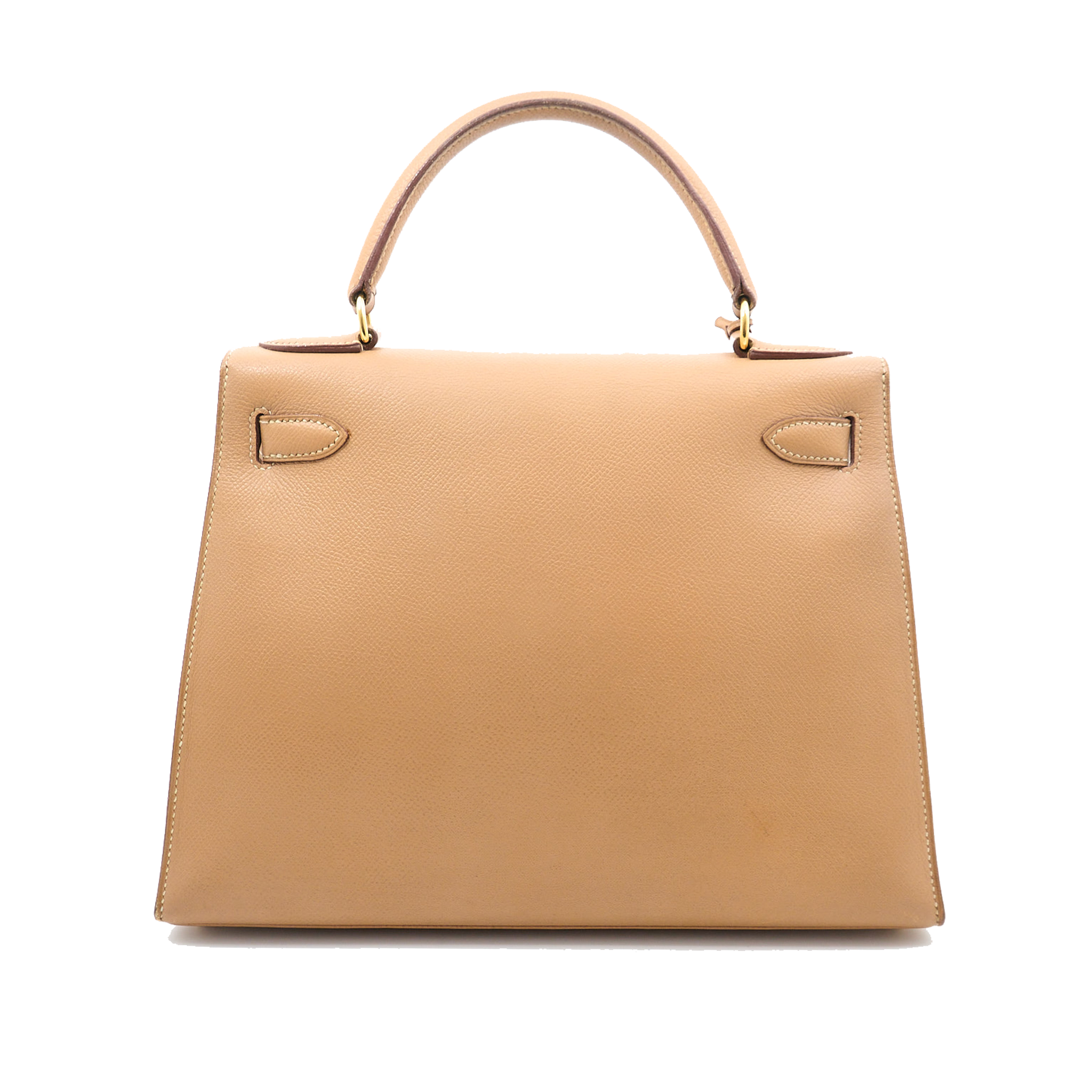 Hermes Kelly 28 Vintage Sesame Natural Courchevel GHW