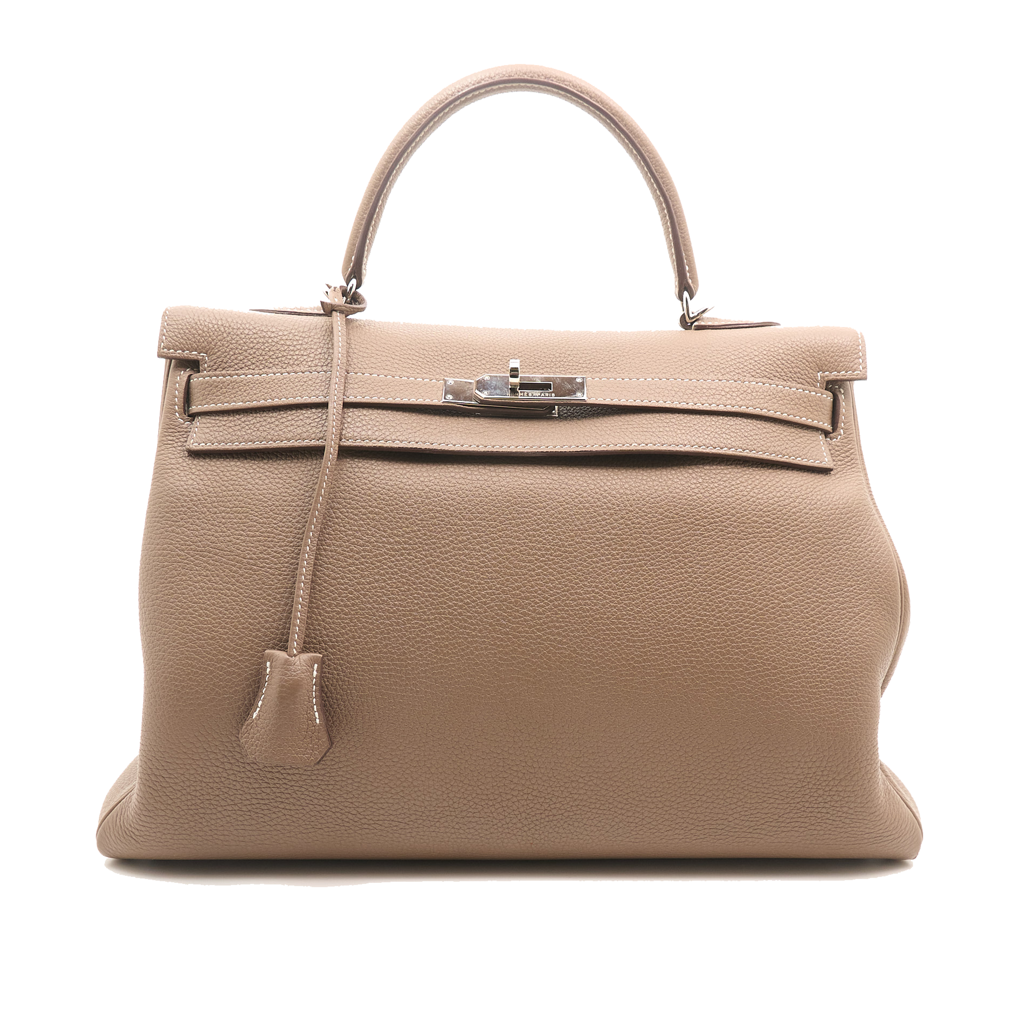 Hermes Kelly 35 Togo Etoupe PHW