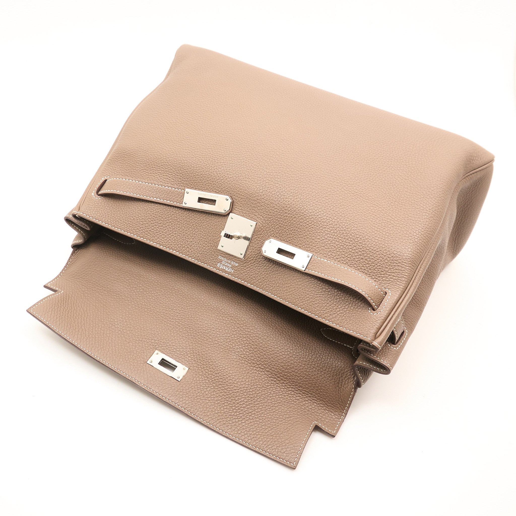 Hermes Kelly 35 Togo Etoupe PHW