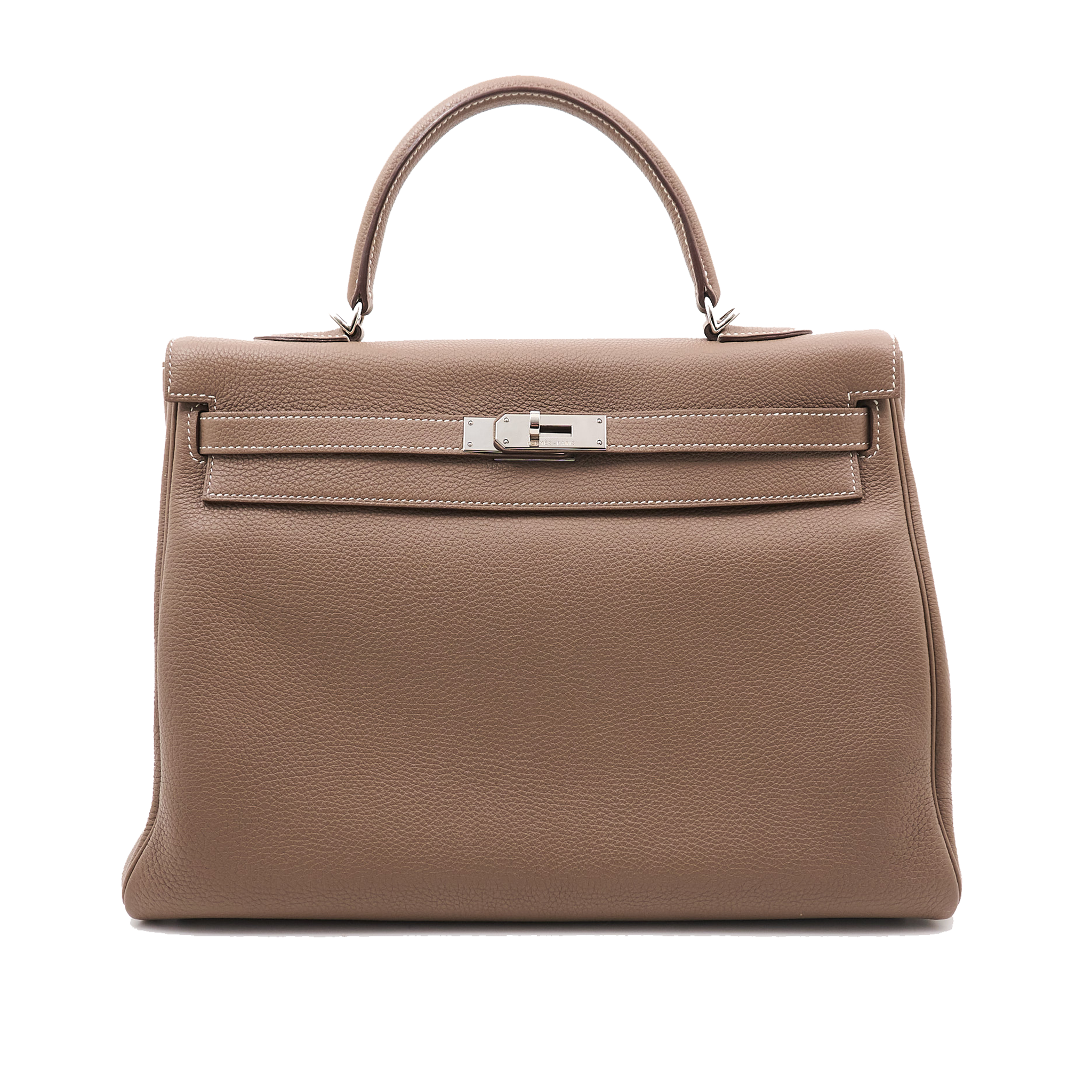 Hermes Kelly 35 Etoupe Togo PHW