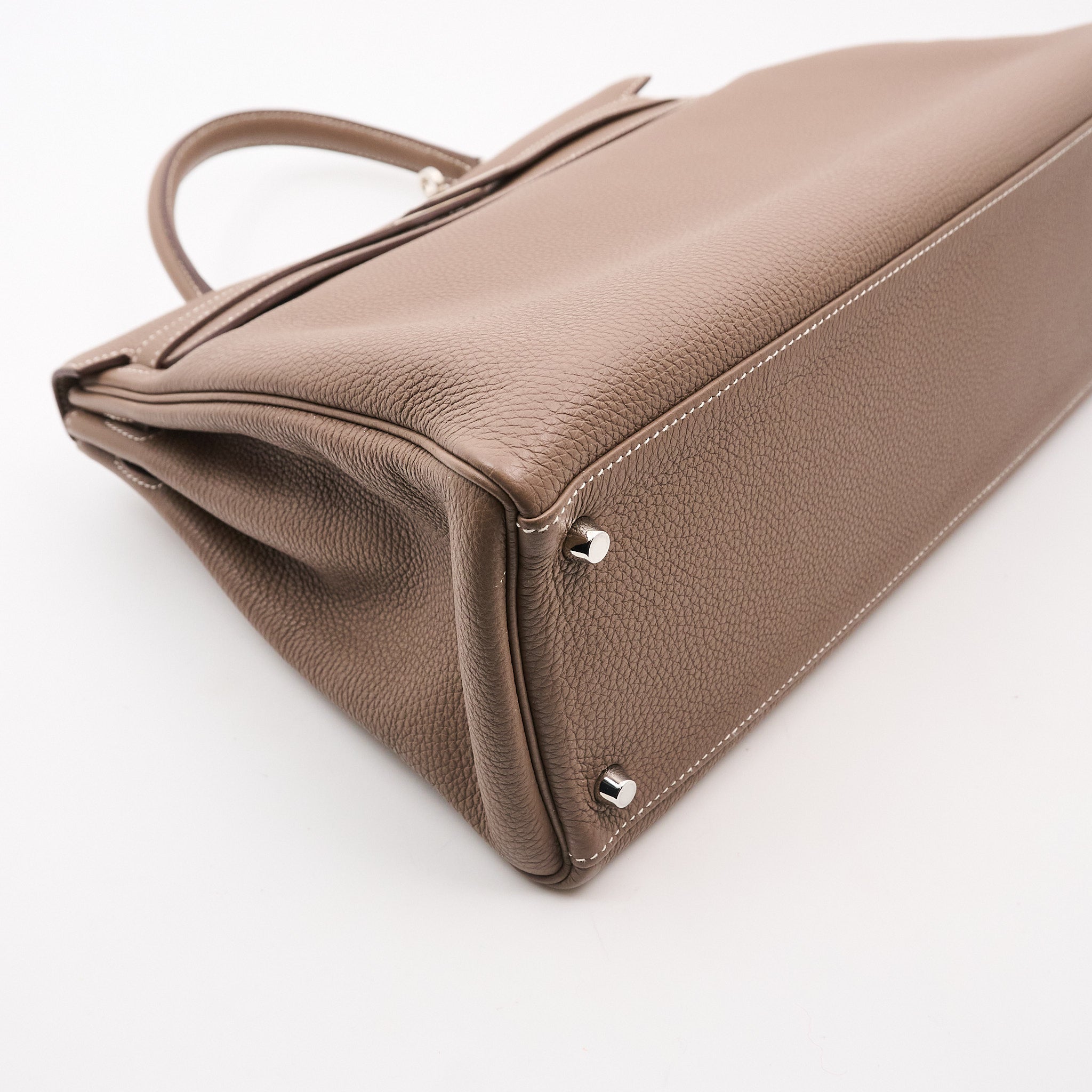 Hermes Kelly 35 Etoupe Togo PHW