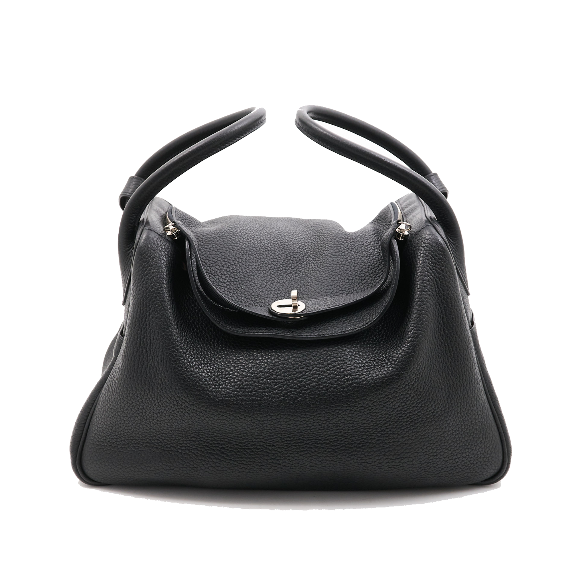 Hermes Lindy 32 Black Togo Bag