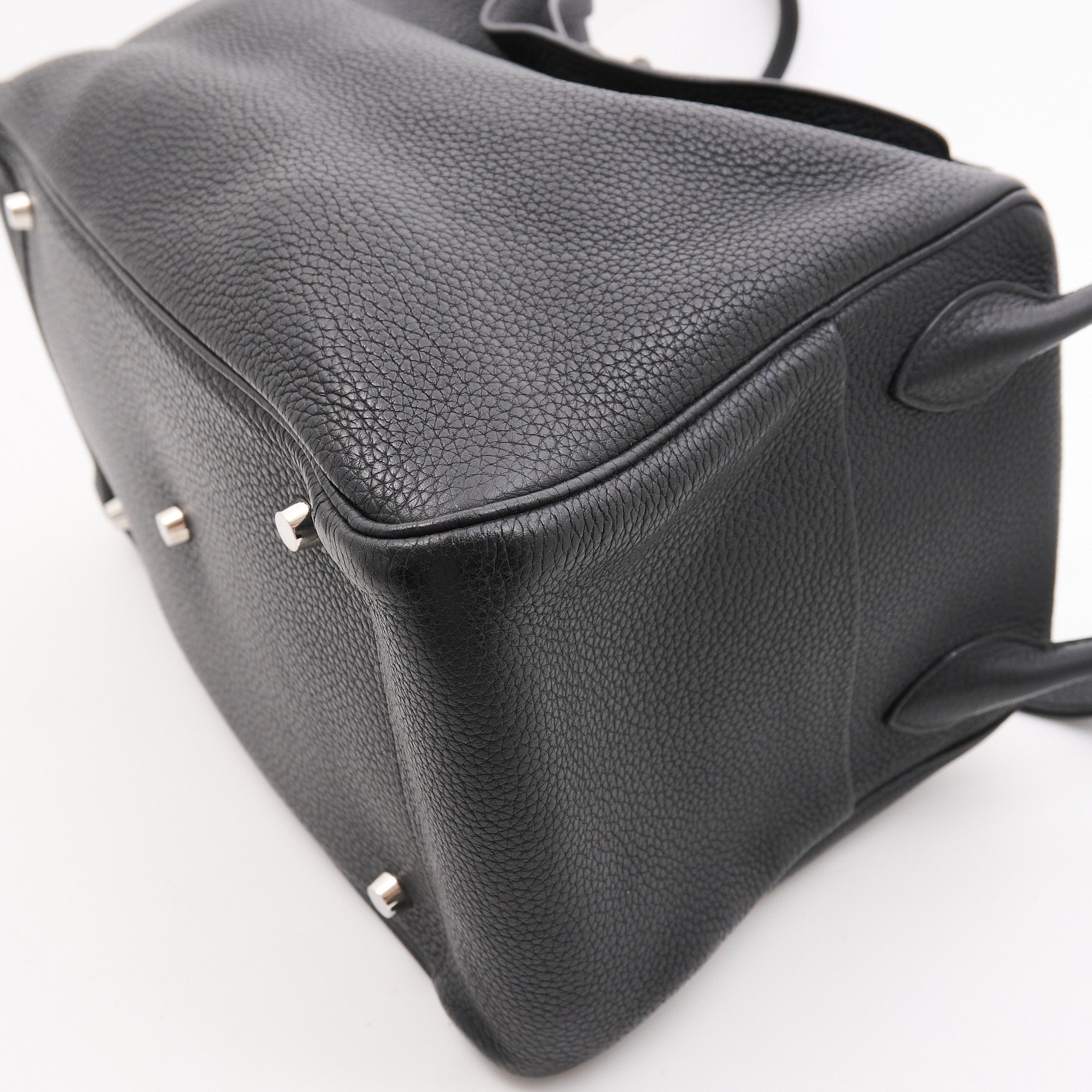 Hermes Lindy 32 Black Togo Bag