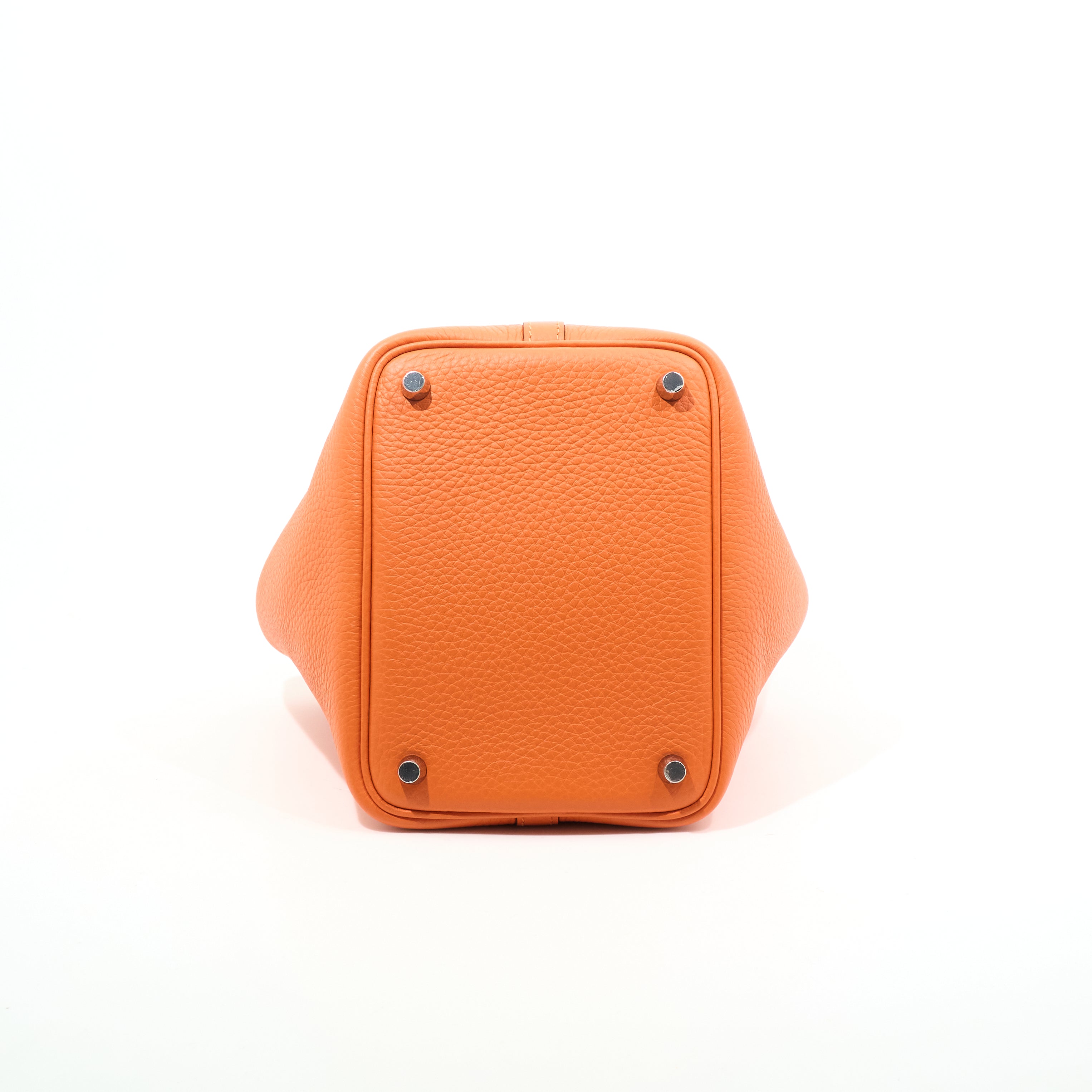 Hermès Picotin Lock 18 Orange Taurillon Clemence Bag