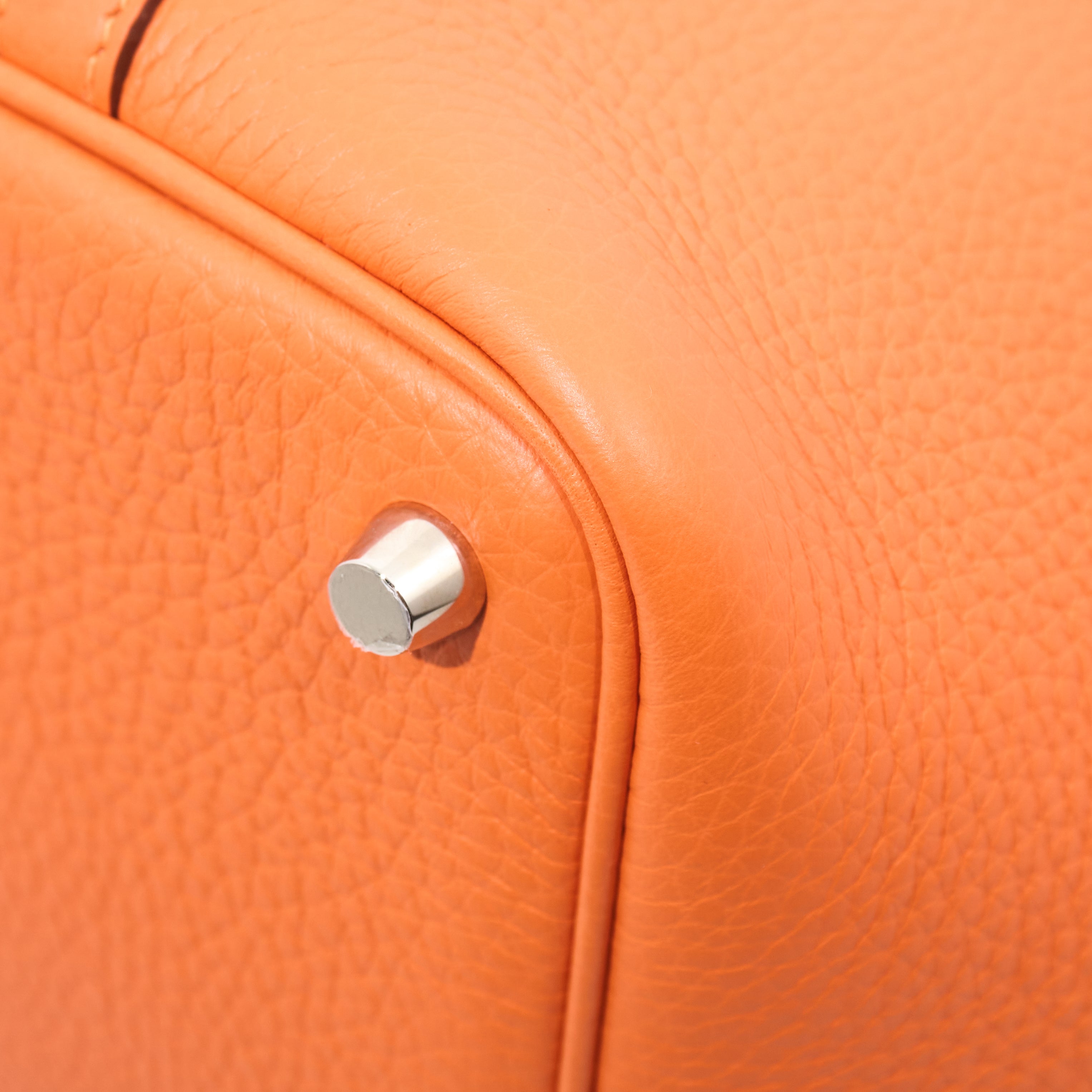 Hermès Picotin Lock 18 Orange Taurillon Clemence Bag