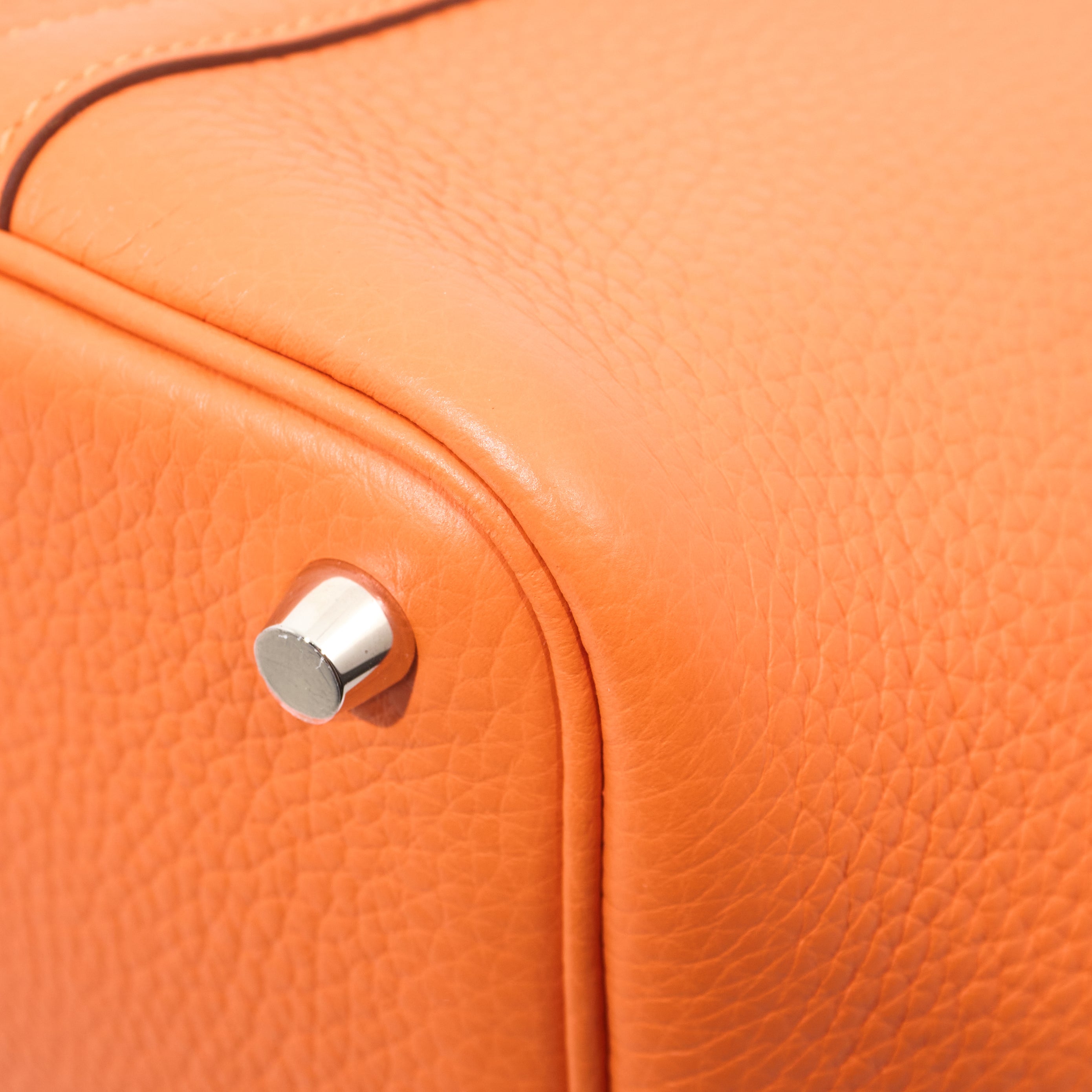 Hermès Picotin Lock 18 Orange Taurillon Clemence Bag