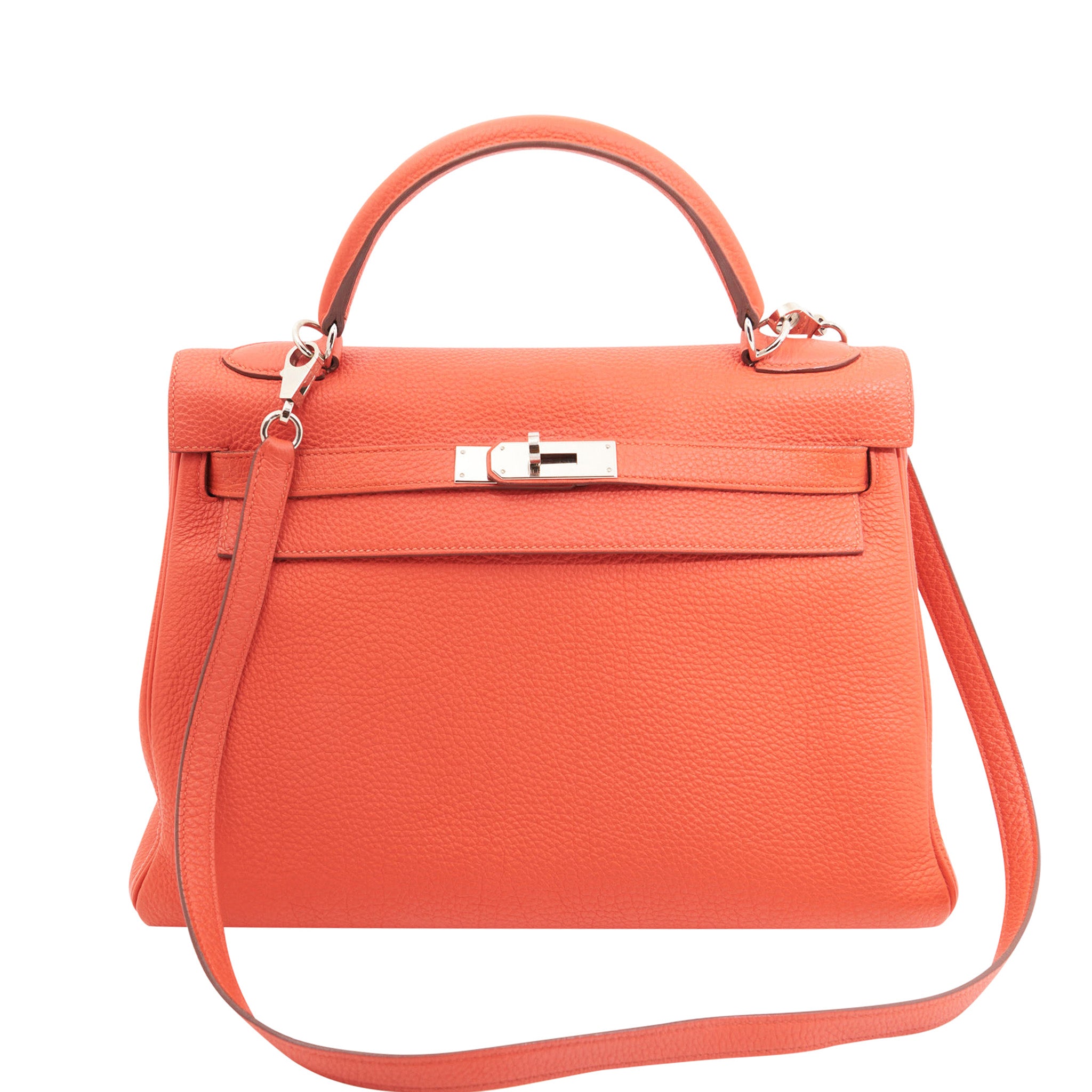 Hermes Togo Kelly 32 in Sanguine PHW