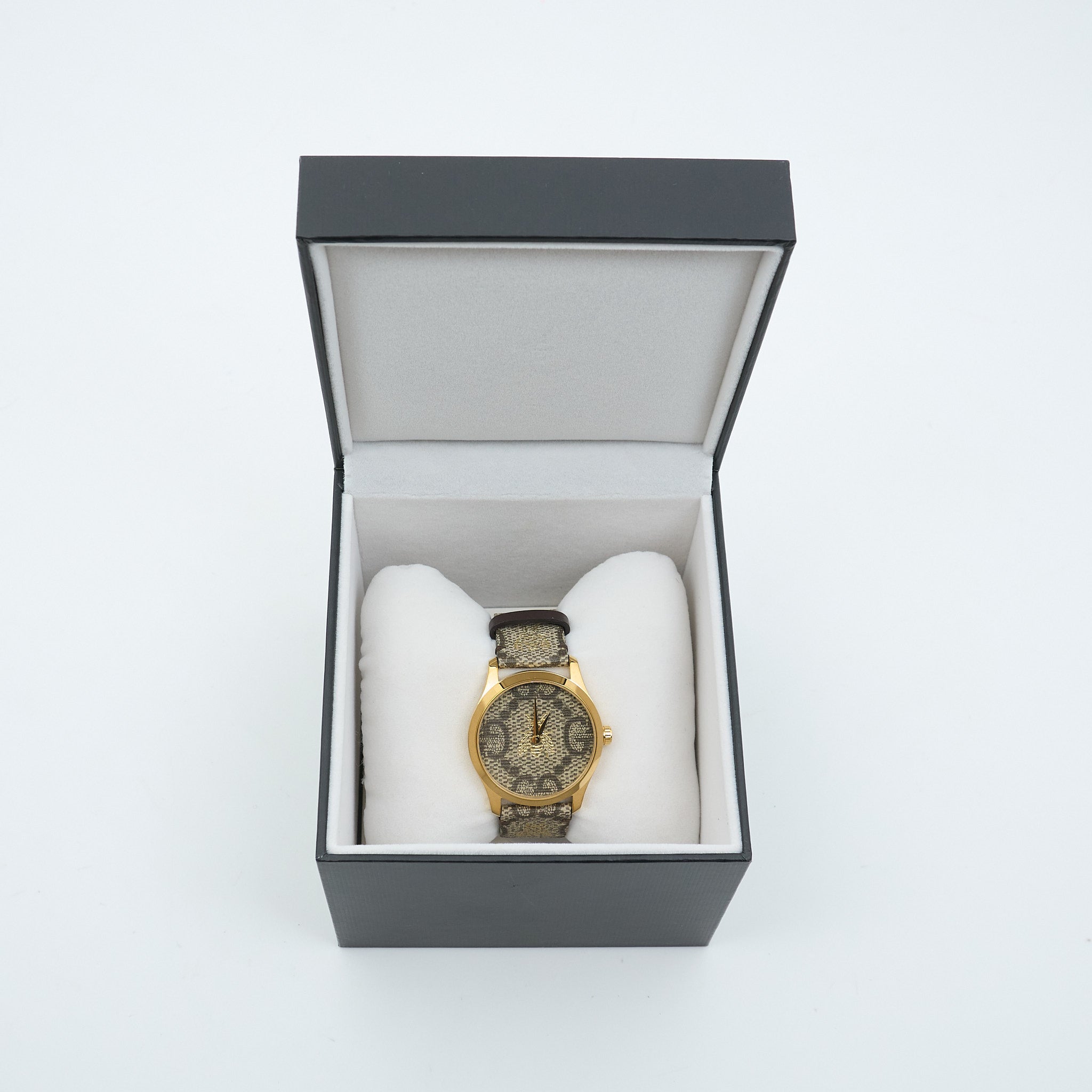 Gucci G-Timeless GG Supreme Bee Watch