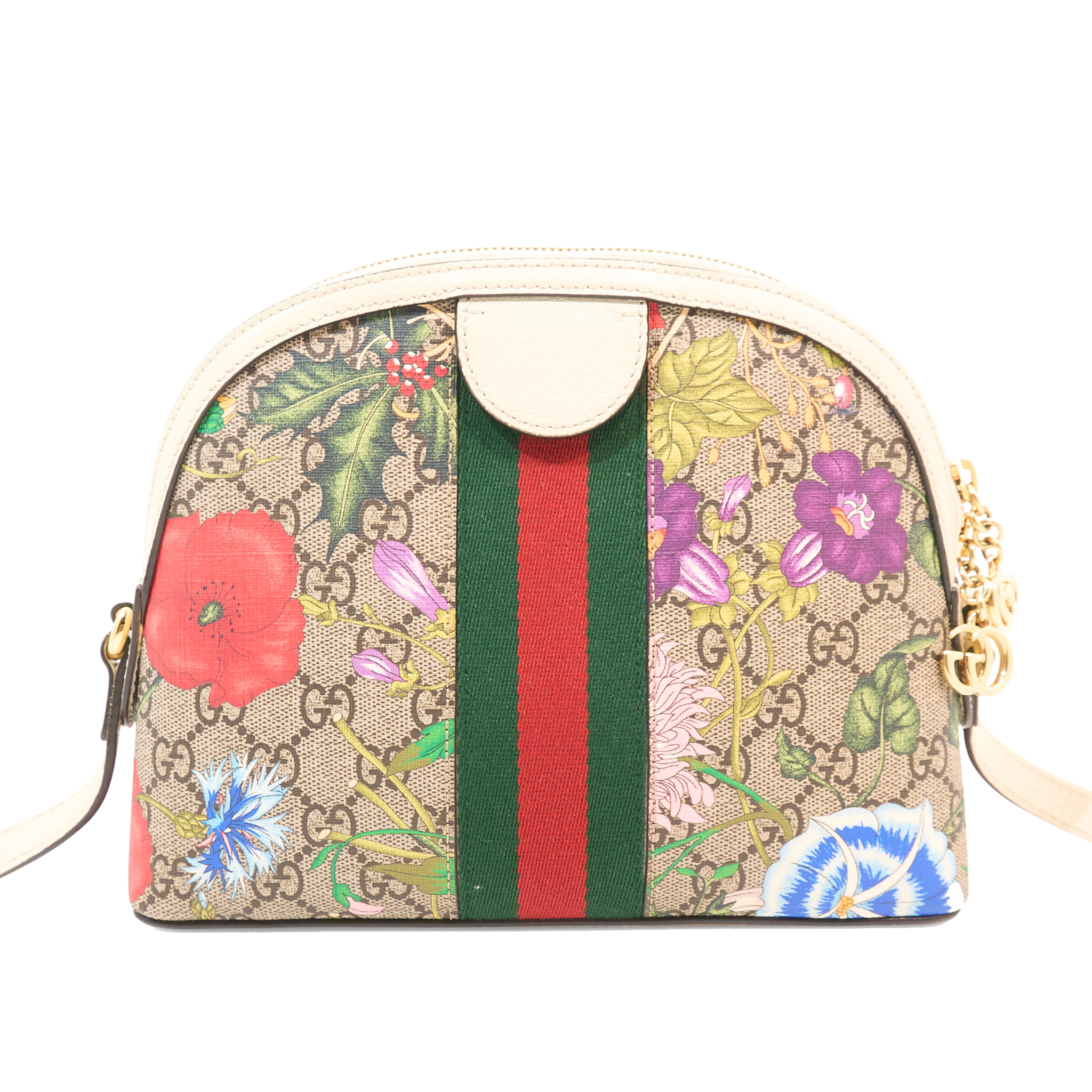 Gucci Ophidia GG Flora Crossbody Bag