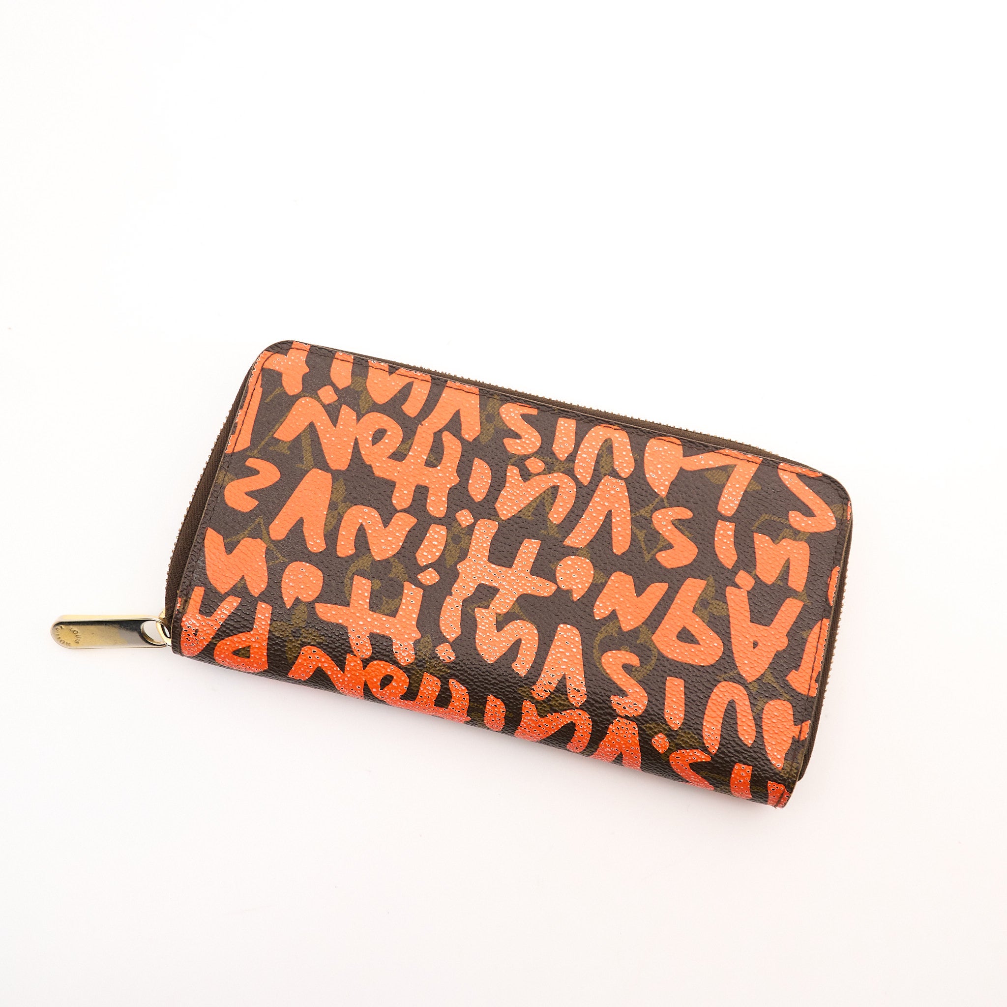 Louis Vuitton Stephen Sprouse Orange Graffiti Zippy Wallet Long Zip Around