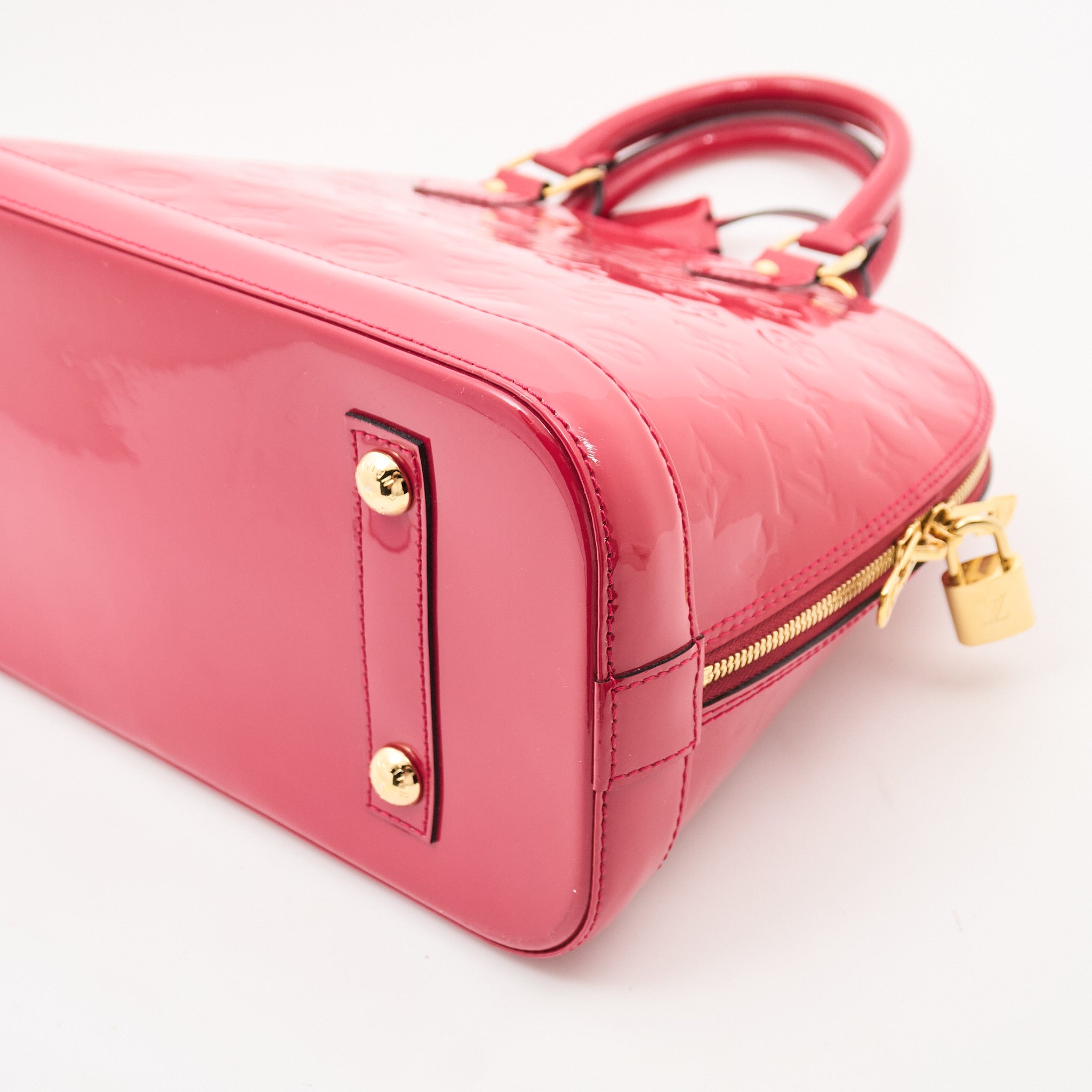 Louis Vuitton Alma PM Vernis Indian Rose