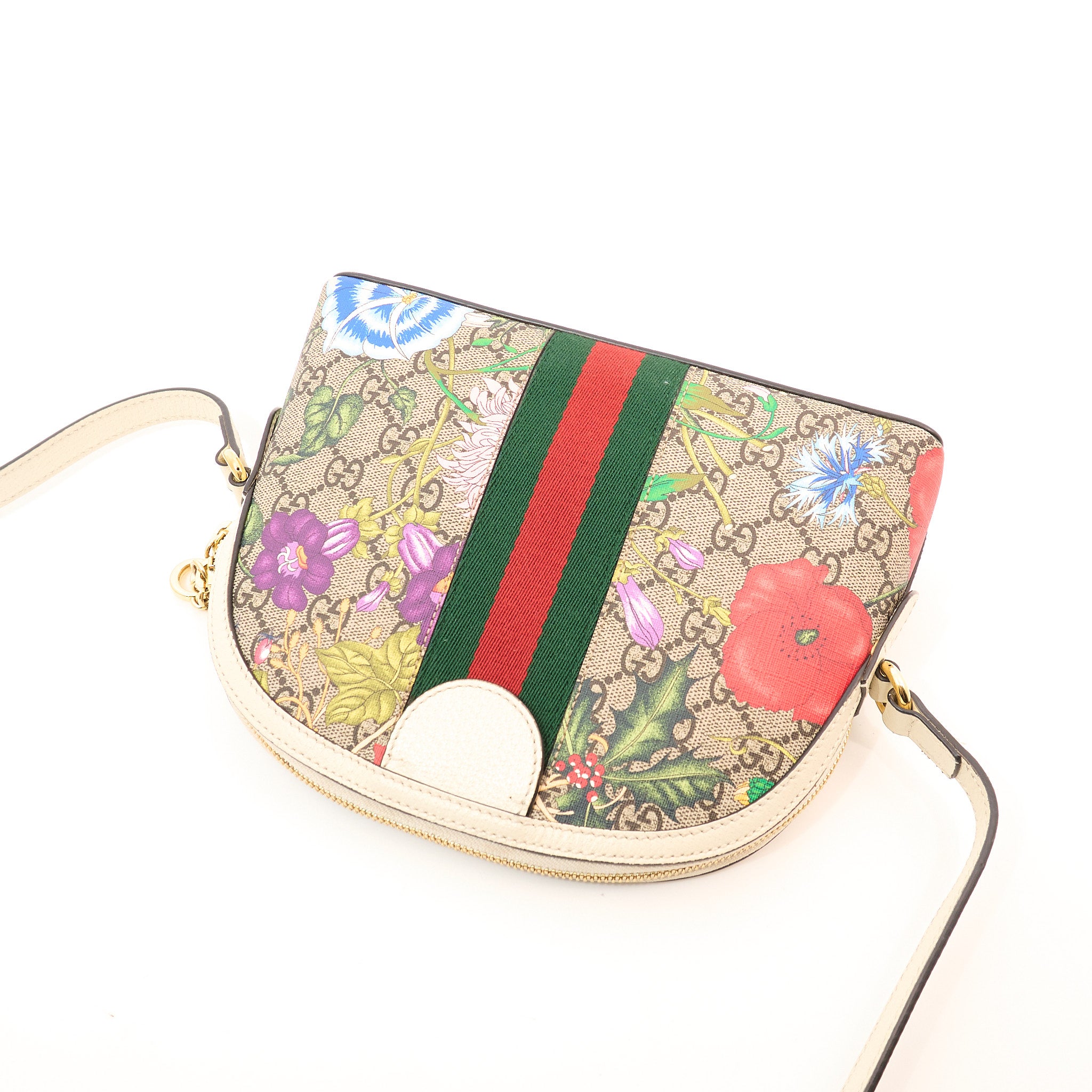 Gucci Ophidia GG Flora Crossbody Bag