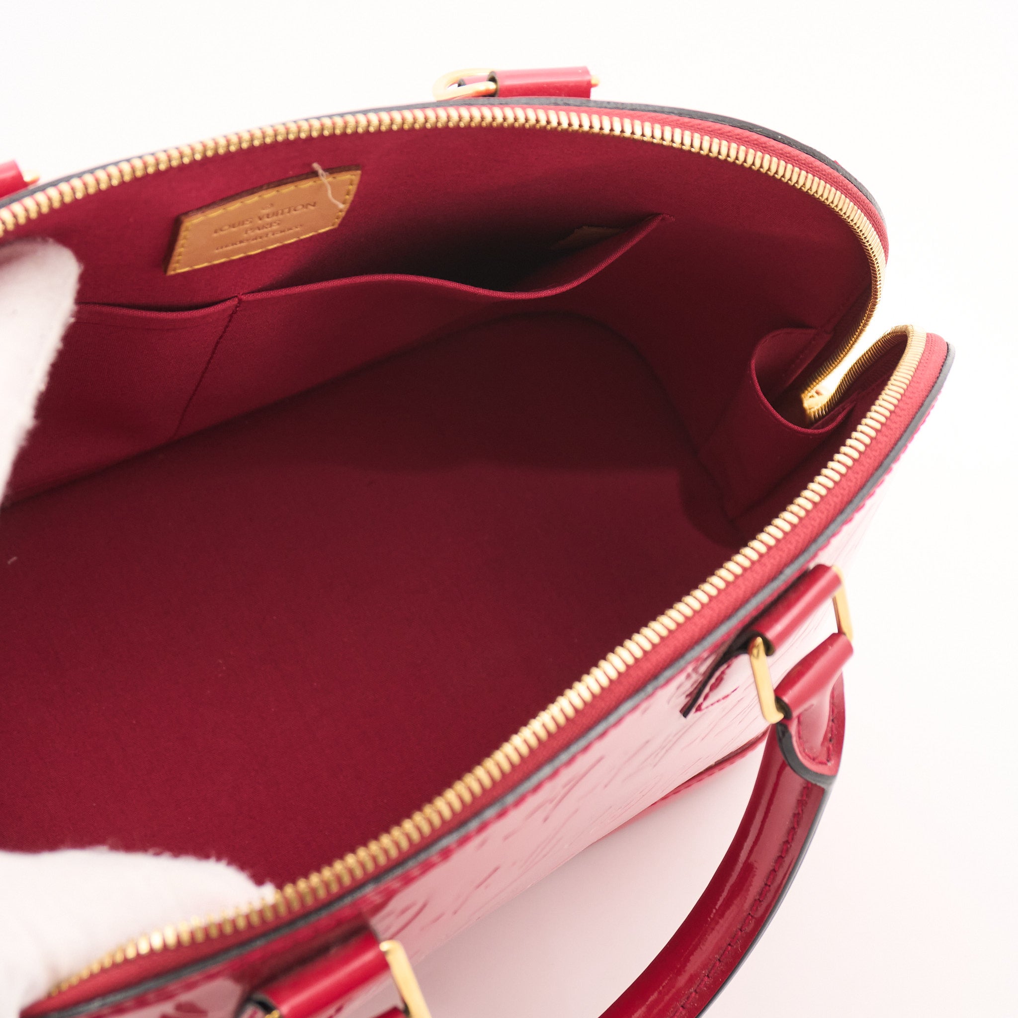 Louis Vuitton Alma PM Vernis Indian Rose