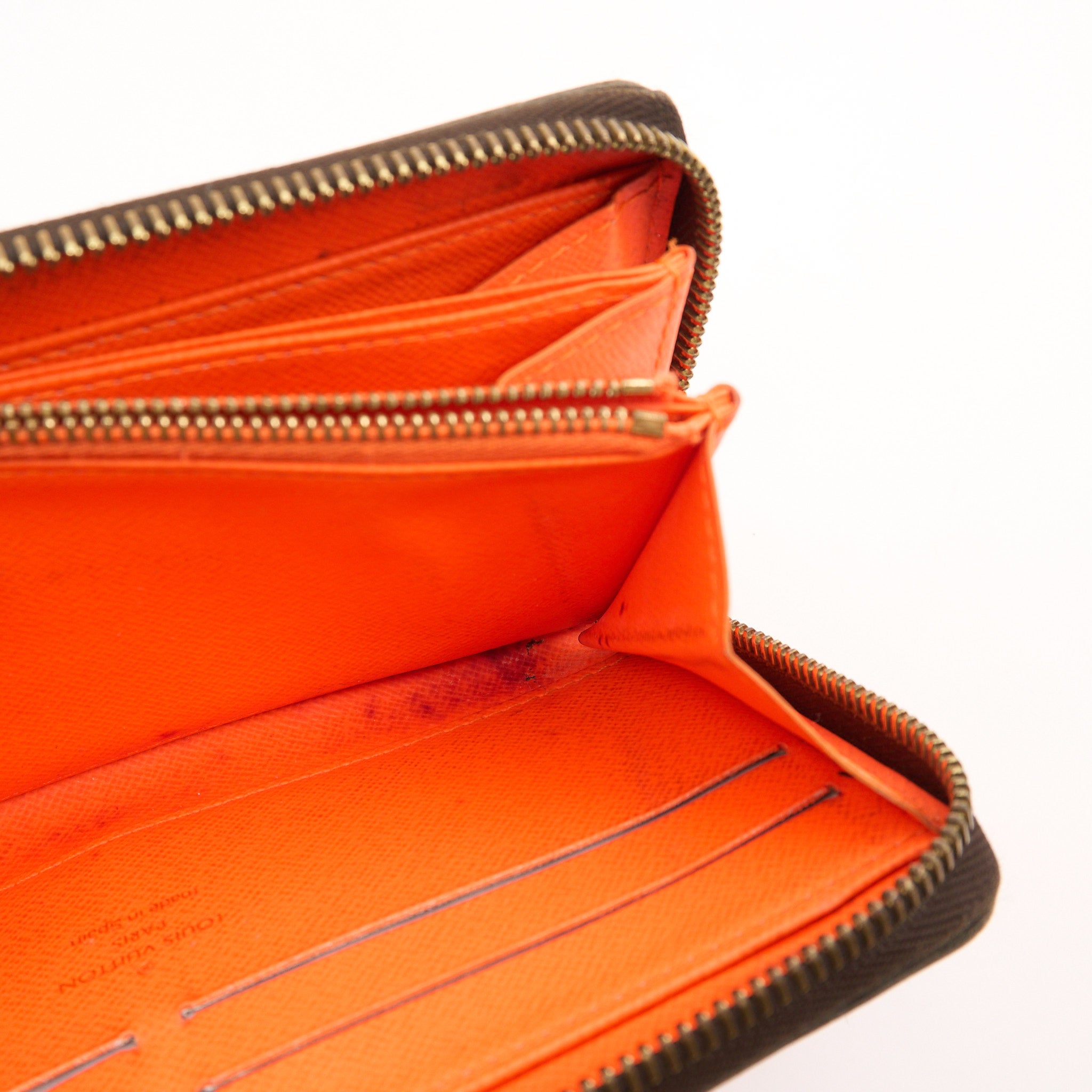 Louis Vuitton Stephen Sprouse Orange Graffiti Zippy Wallet Long Zip Around