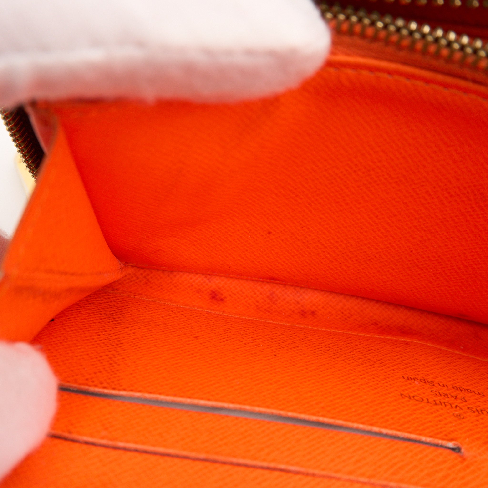 Louis Vuitton Stephen Sprouse Orange Graffiti Zippy Wallet Long Zip Around