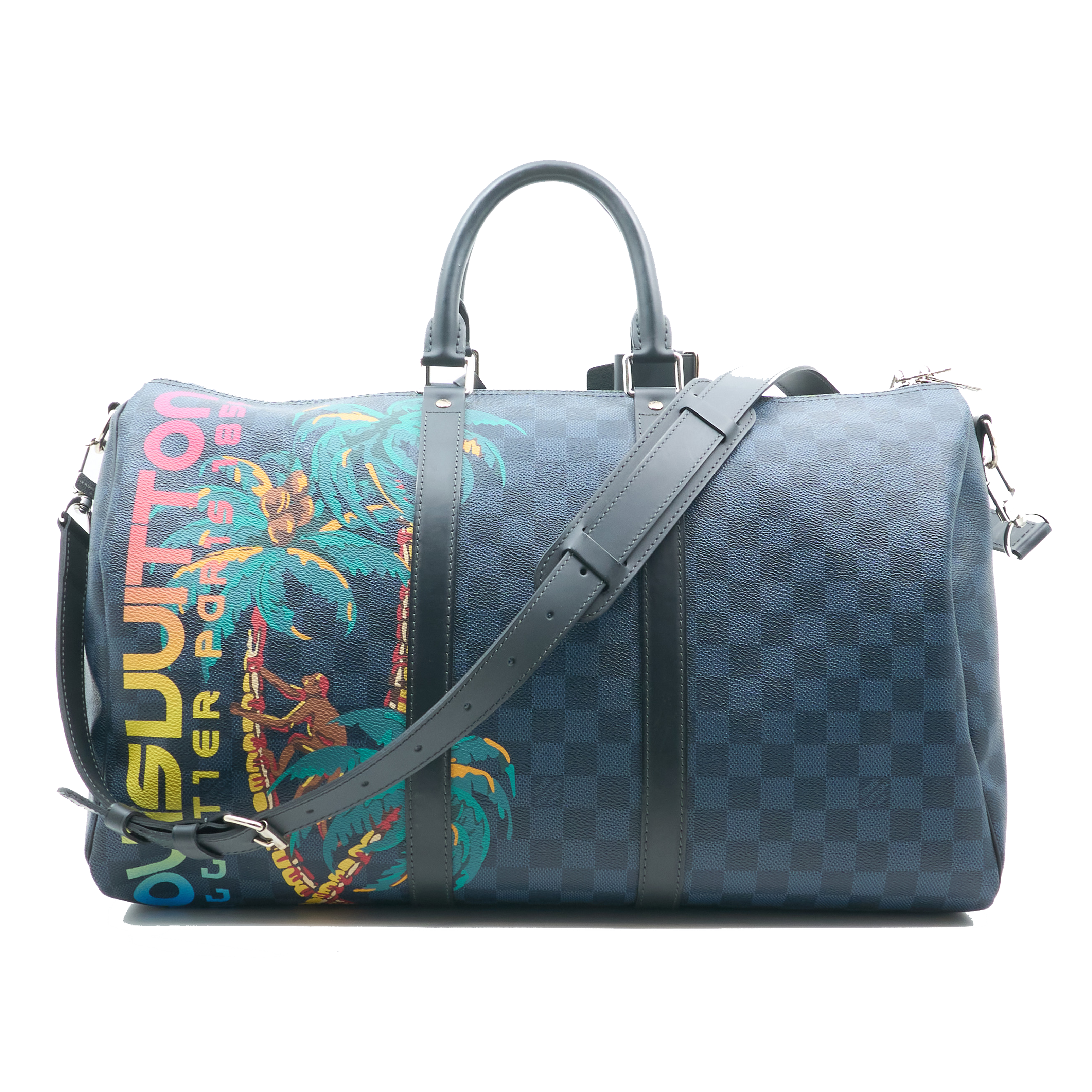 Louis Vuitton Keepall 45 Damier Cobalt Jungle