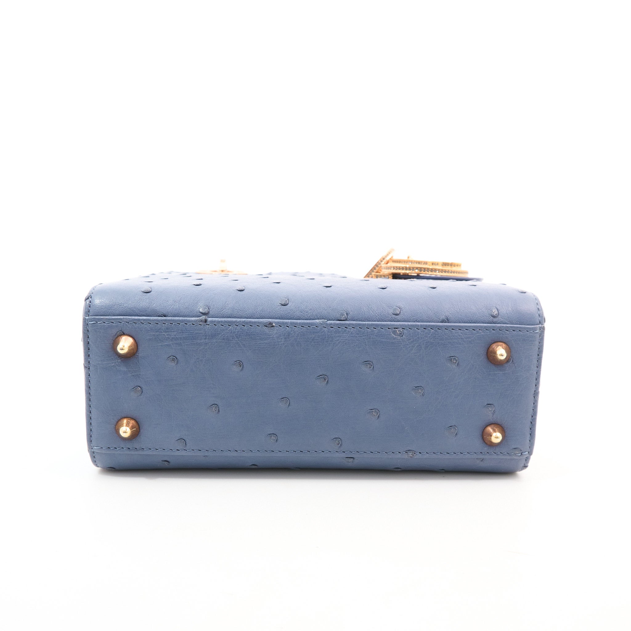 Christian Dior Lady Dior in Ostrich RHW