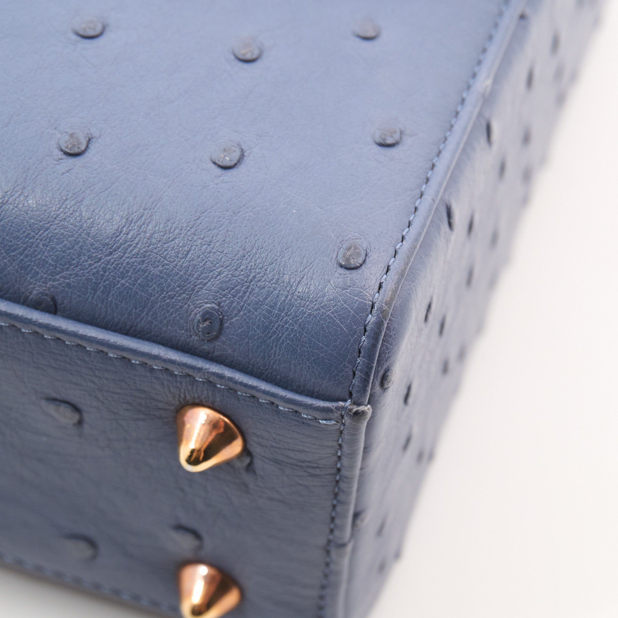 Christian Dior Lady Dior in Ostrich RHW