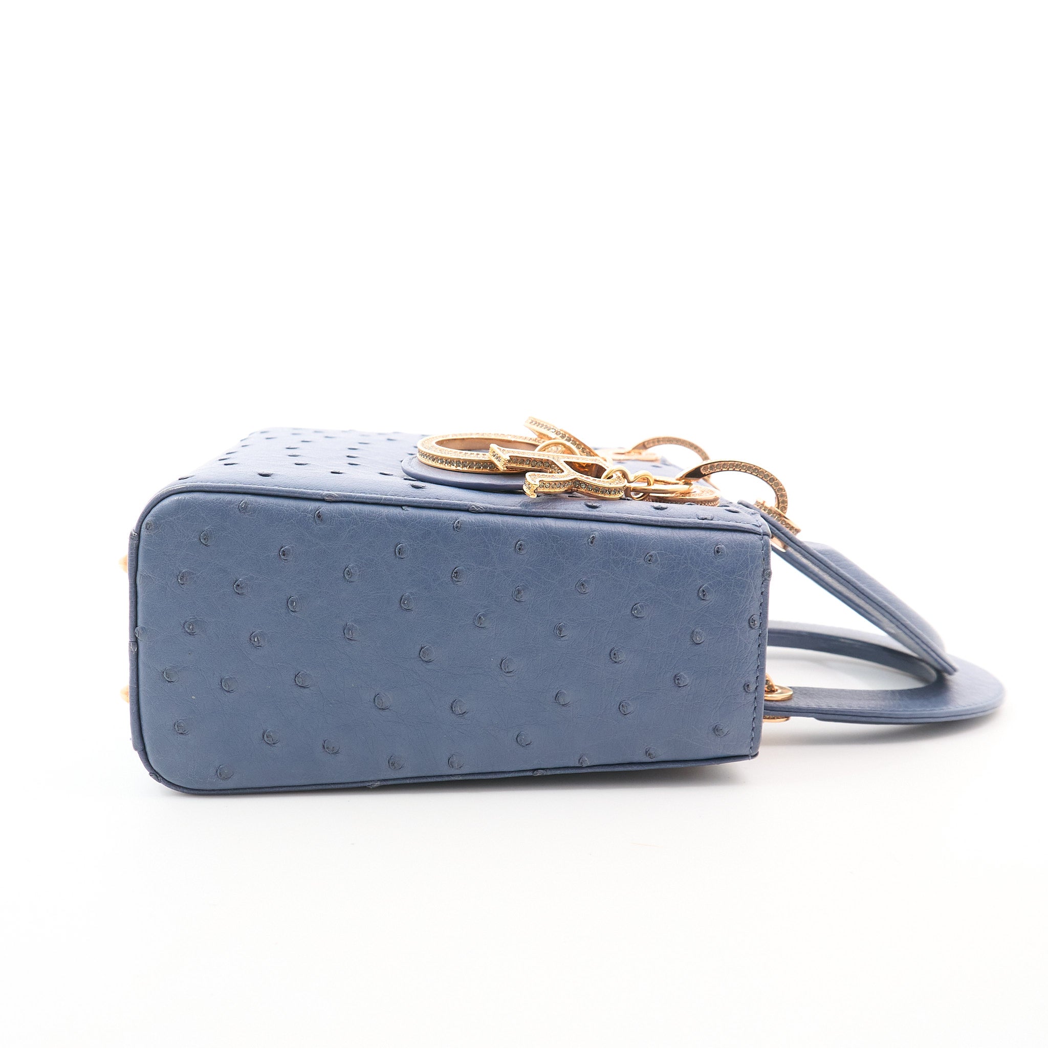 Christian Dior Lady Dior in Ostrich RHW