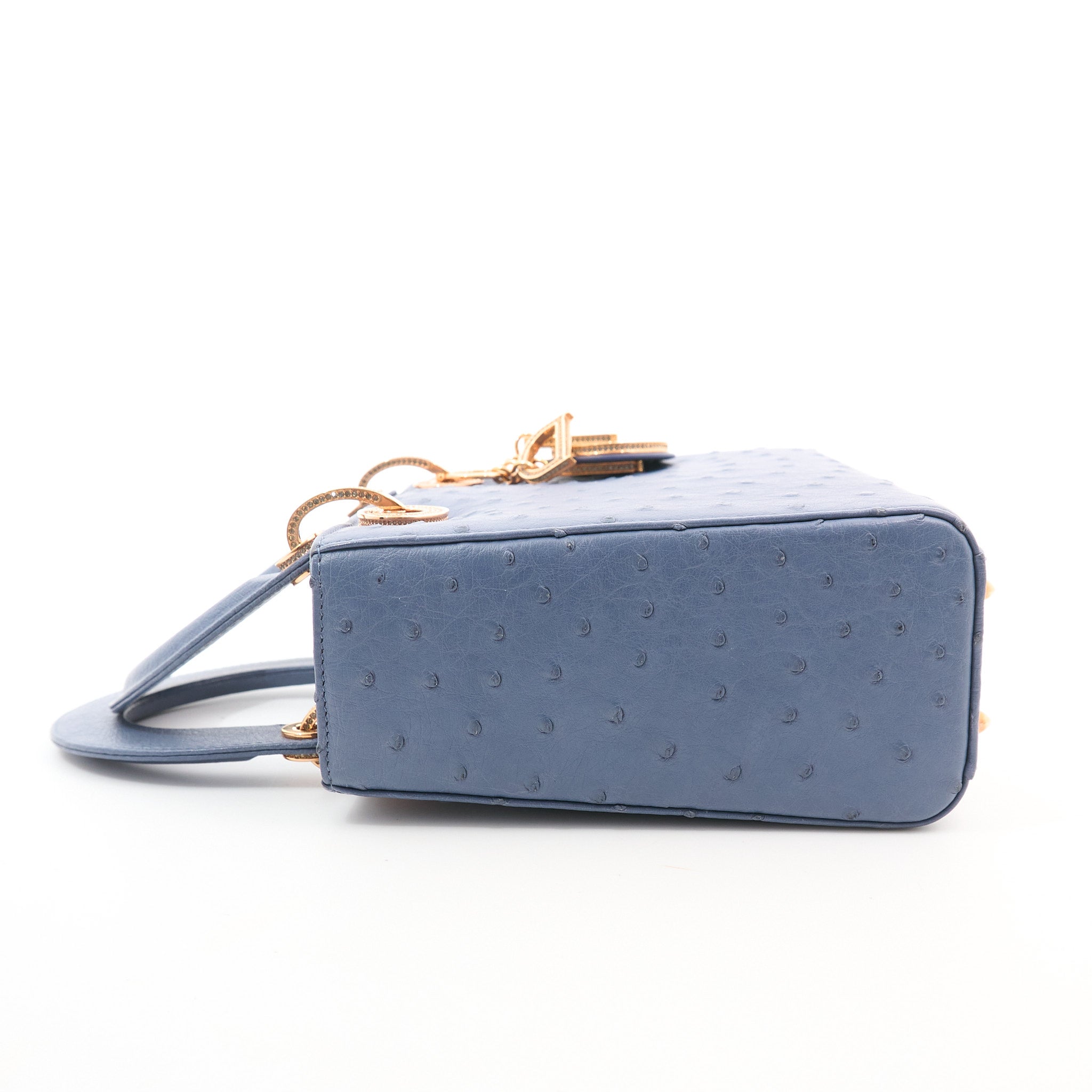 Christian Dior Lady Dior in Ostrich RHW