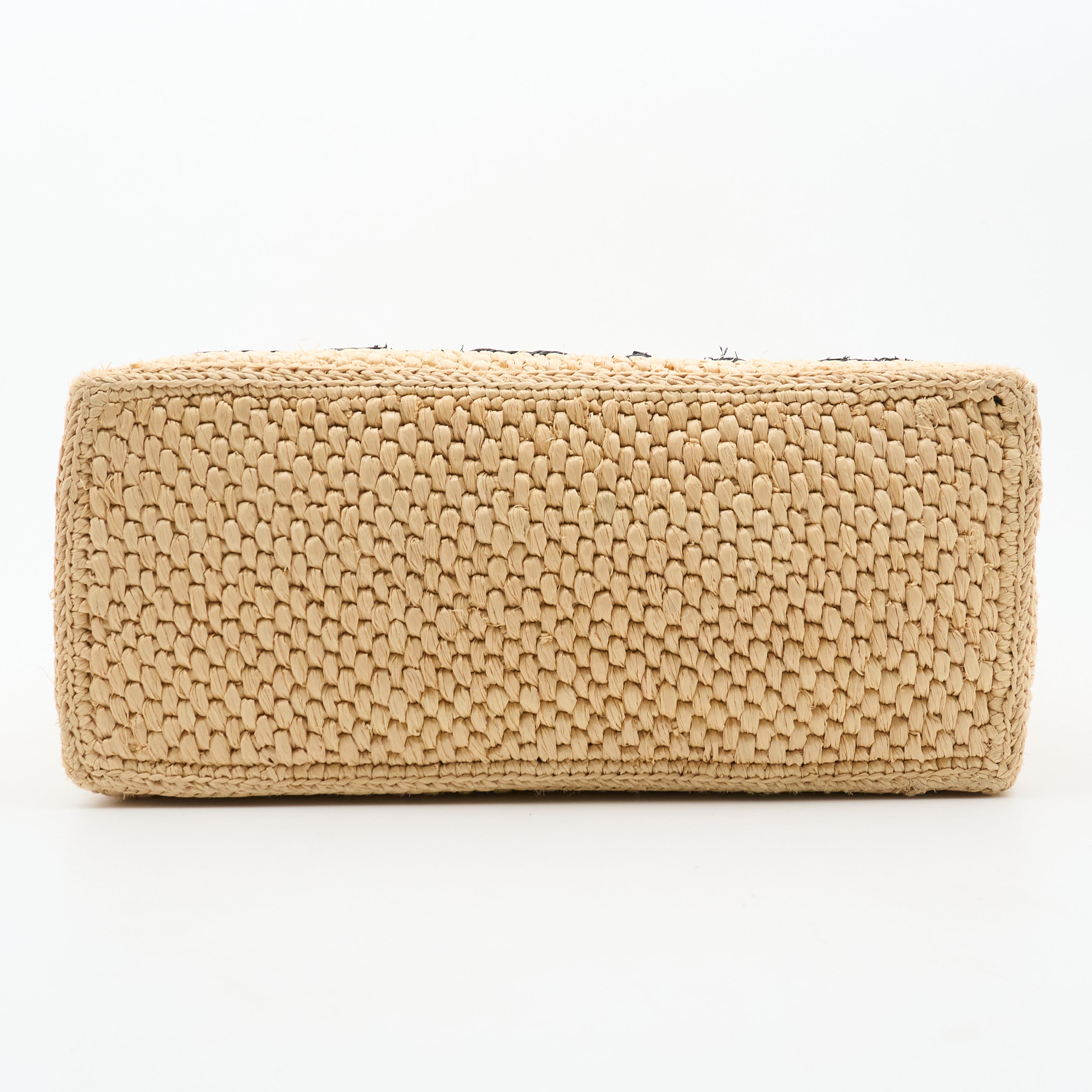Loewe x Paula's Ibiza Logo Raffia Tote