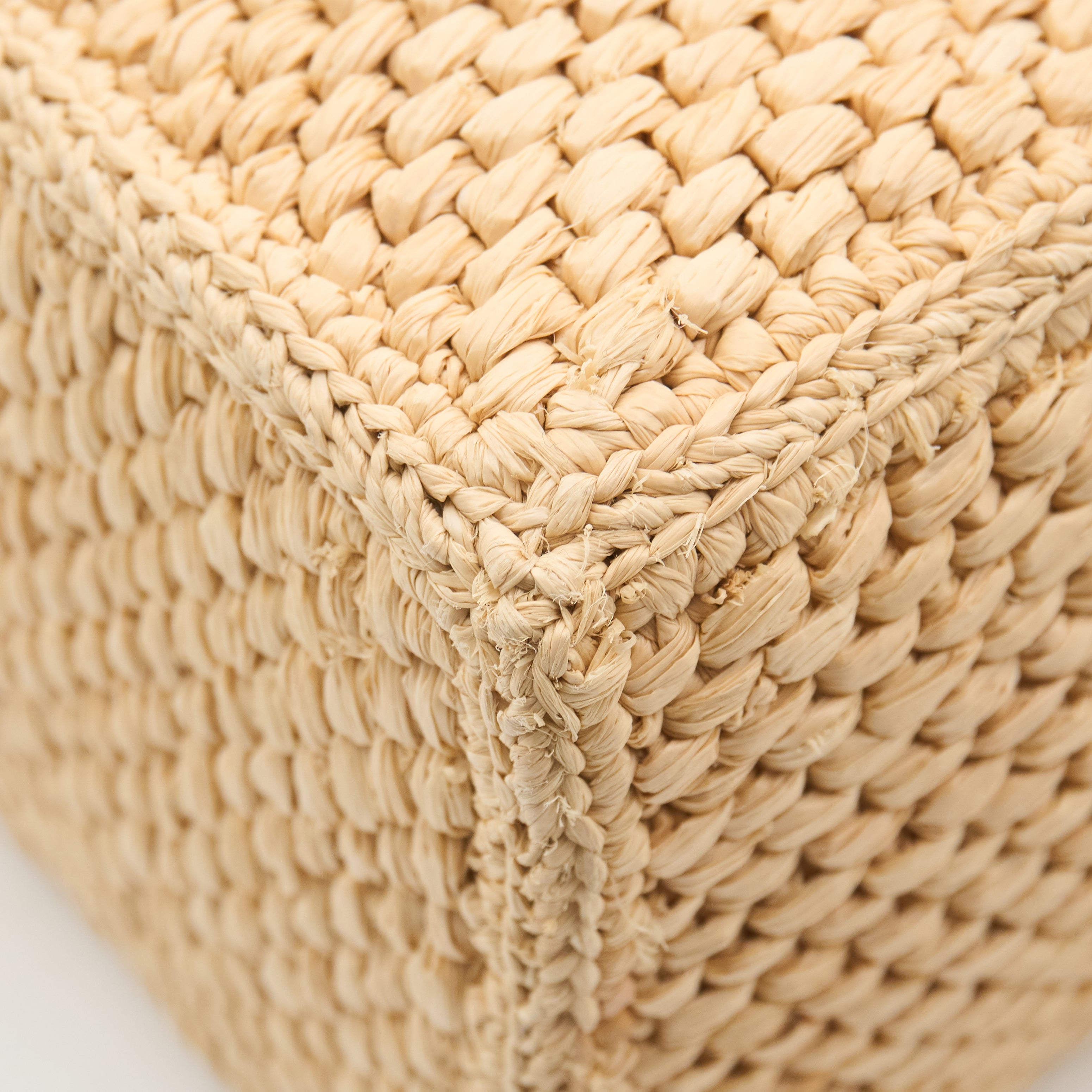 Loewe x Paula's Ibiza Logo Raffia Tote
